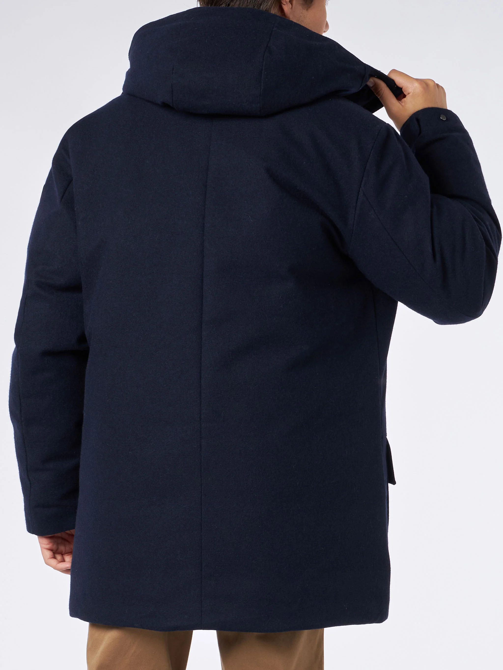 Voyager navy blue parka - Image 2