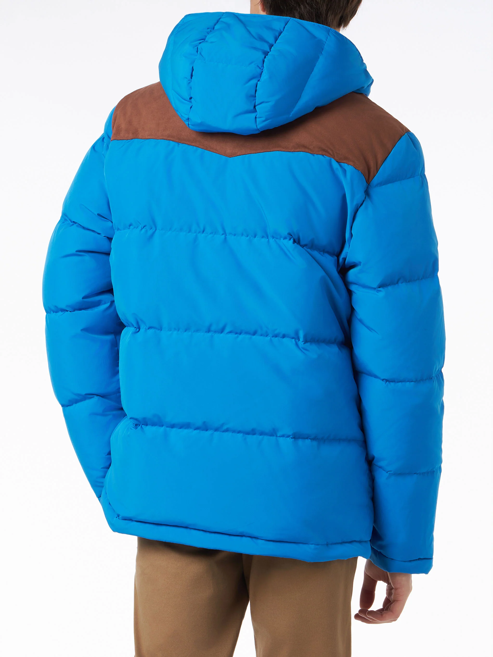 Baxter bluette hooded down jacket - Image 3