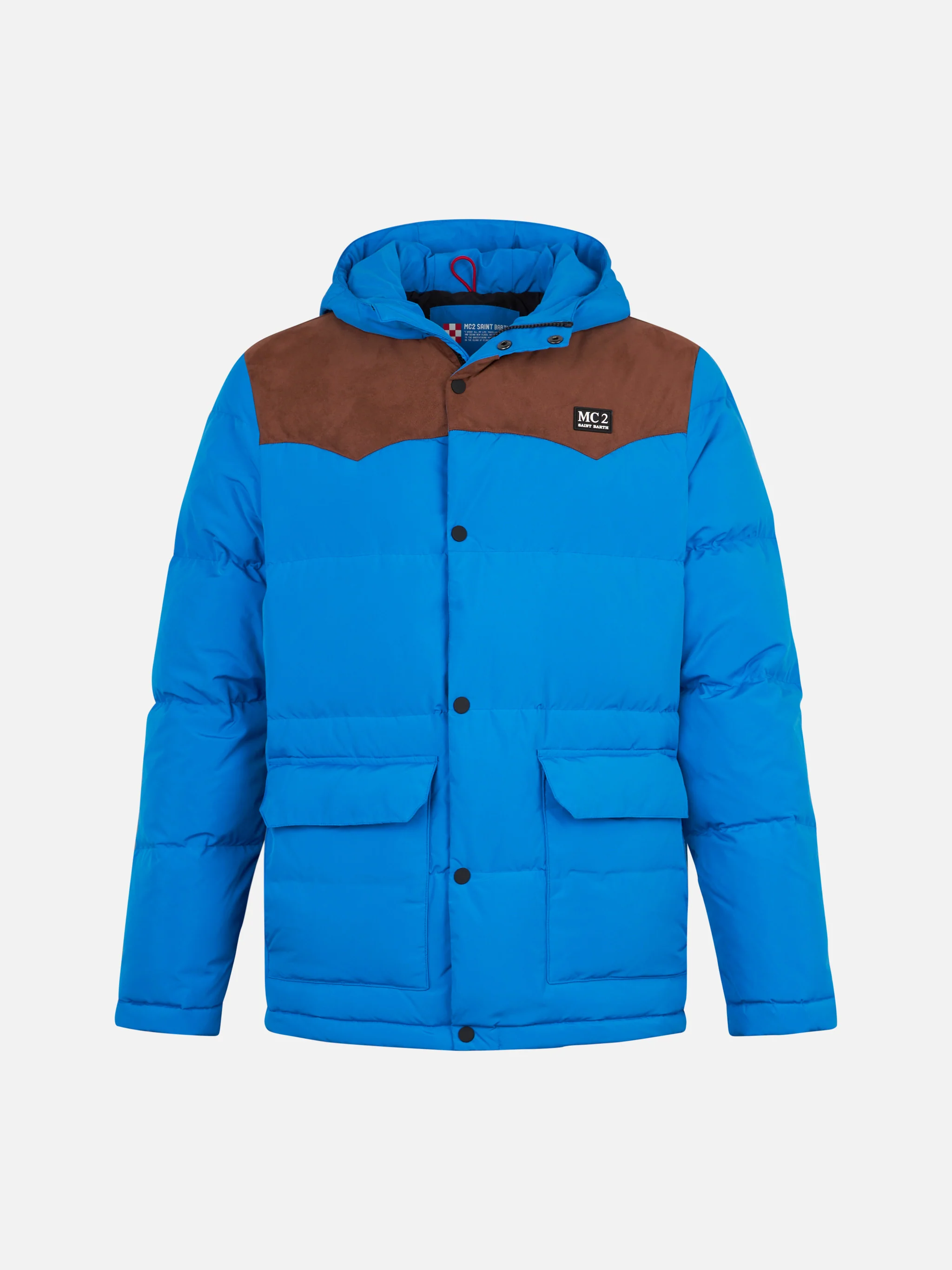 Baxter bluette hooded down jacket - Image 4