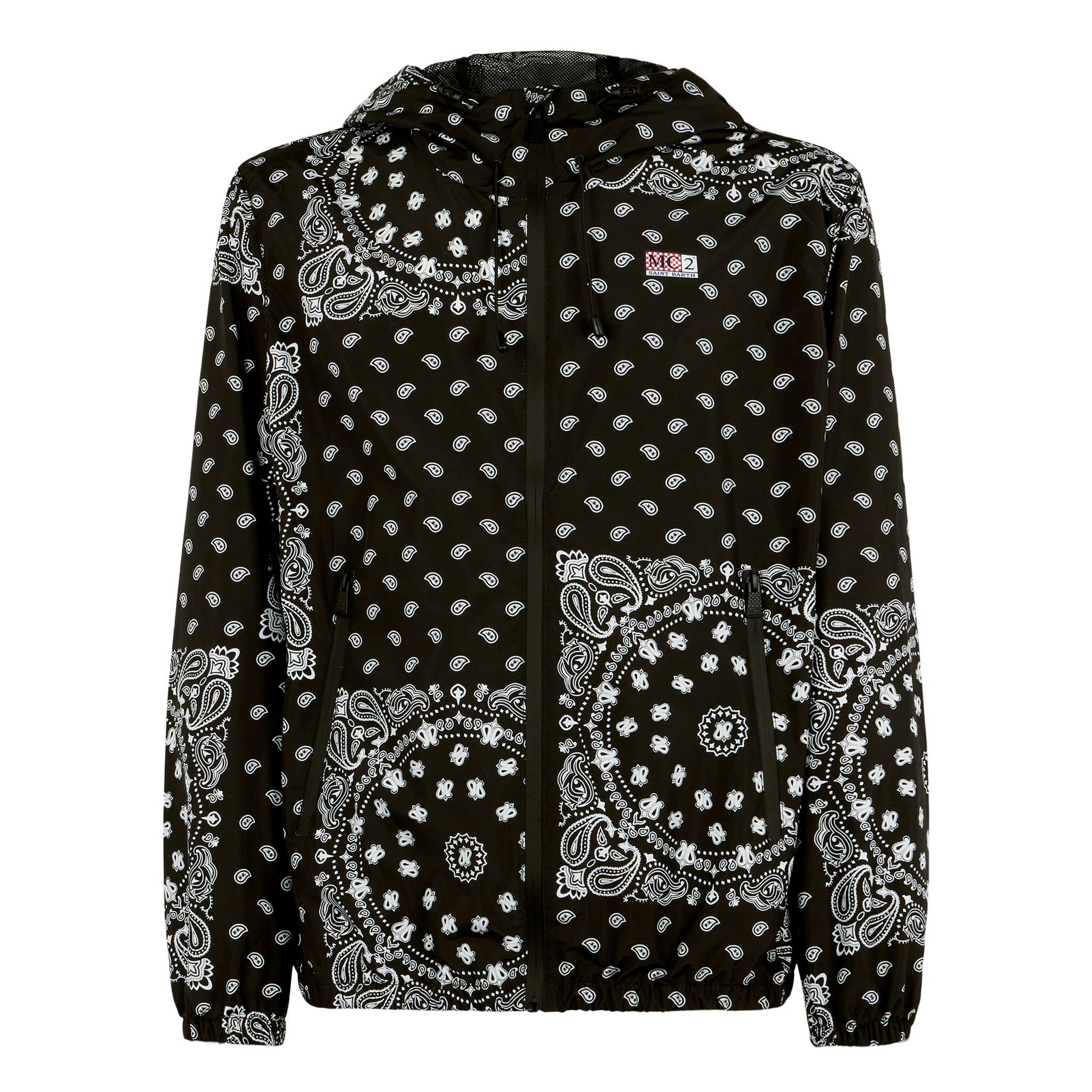 Kauris black bandana windbreaker - Image 4