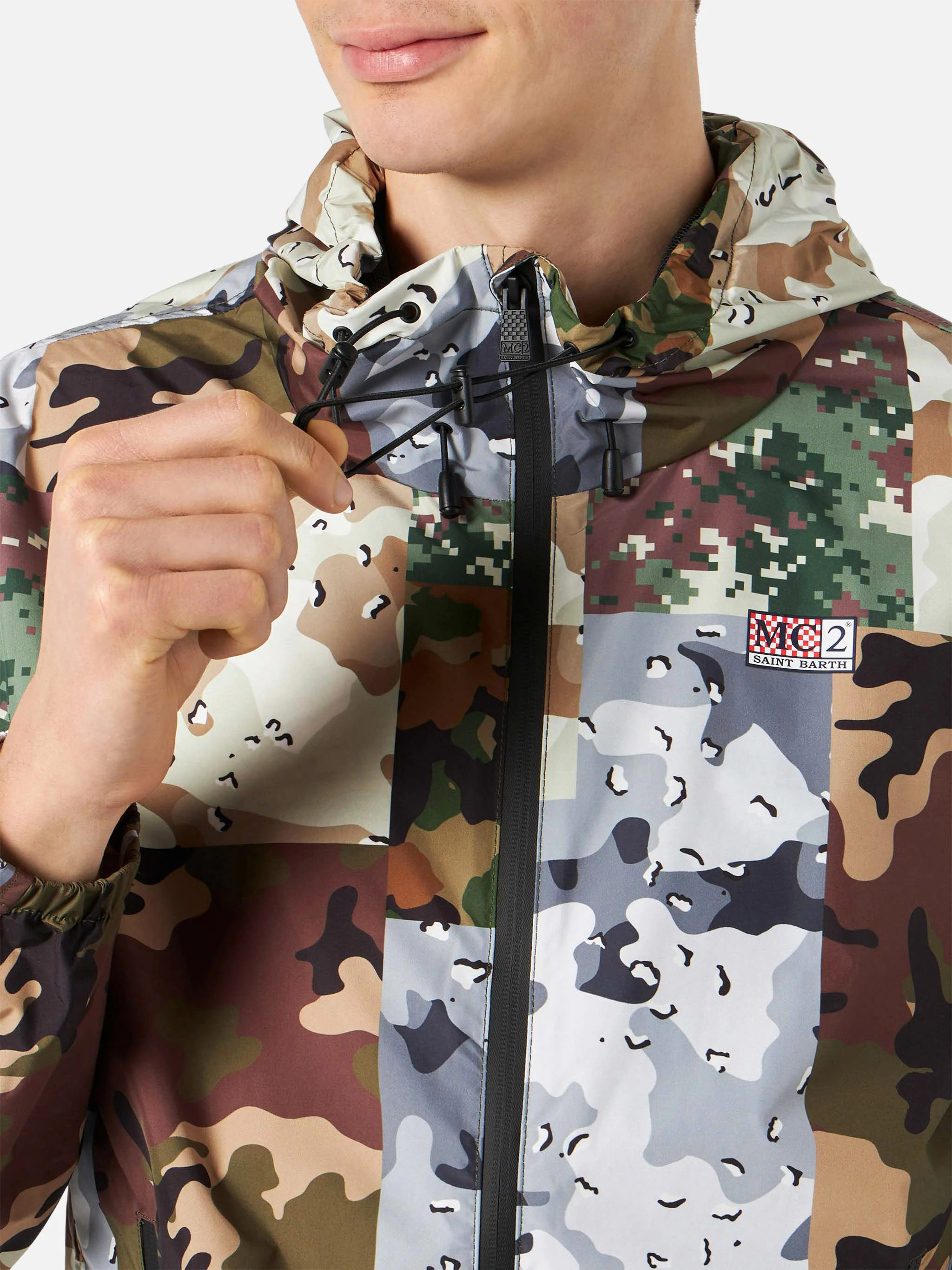 Kauris camouflage windbreaker - Image 4