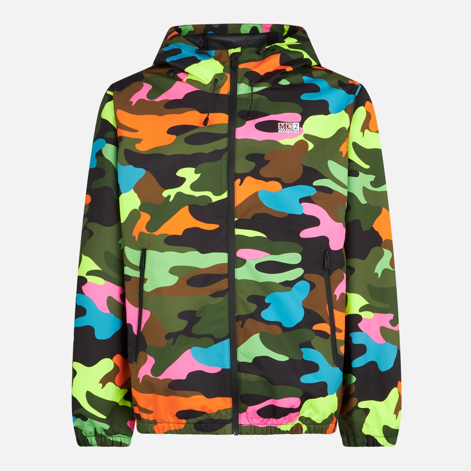 Kauris fluo camouflage windbreaker jacket - Image 4