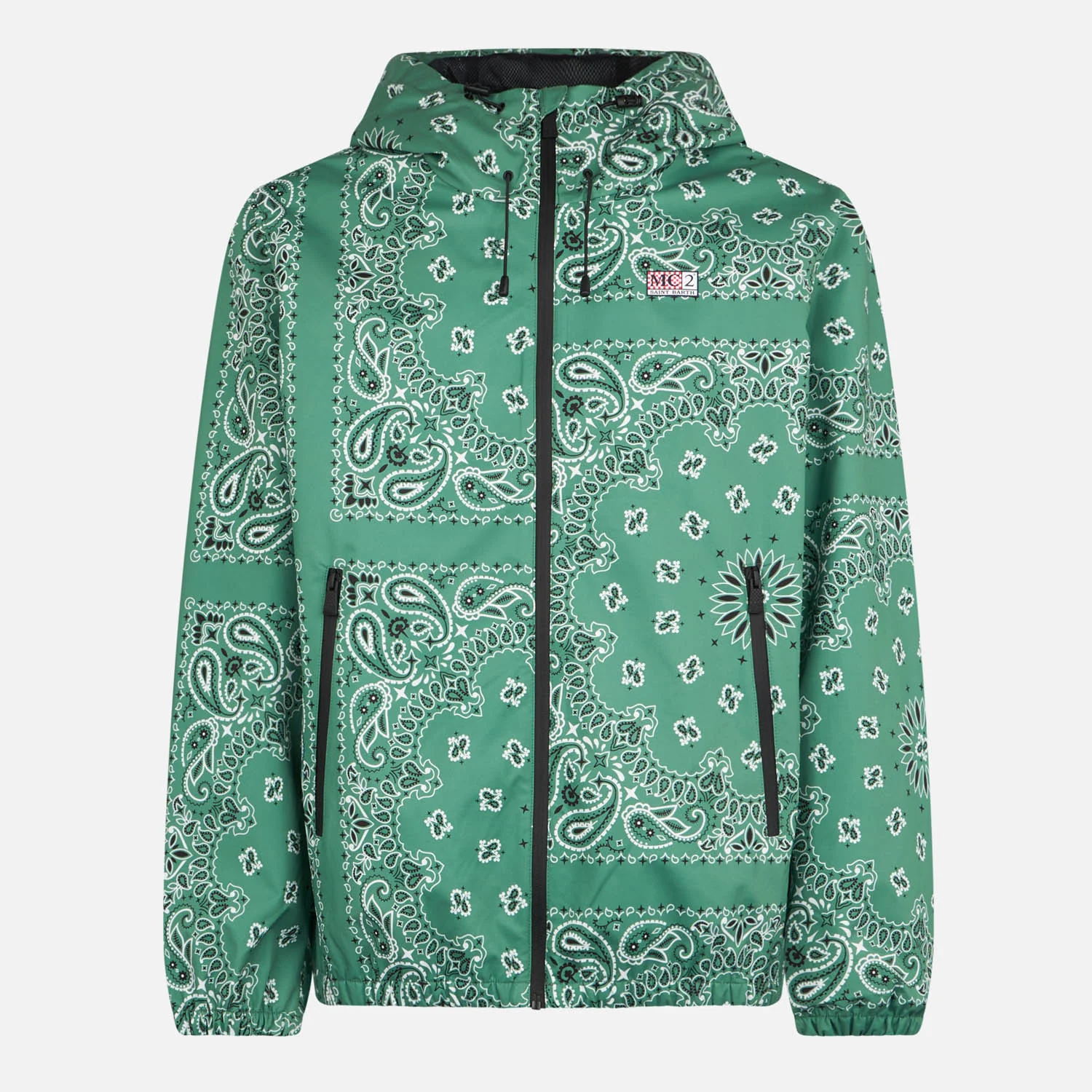 Kauris military green bandana windbreaker jacket - Image 4