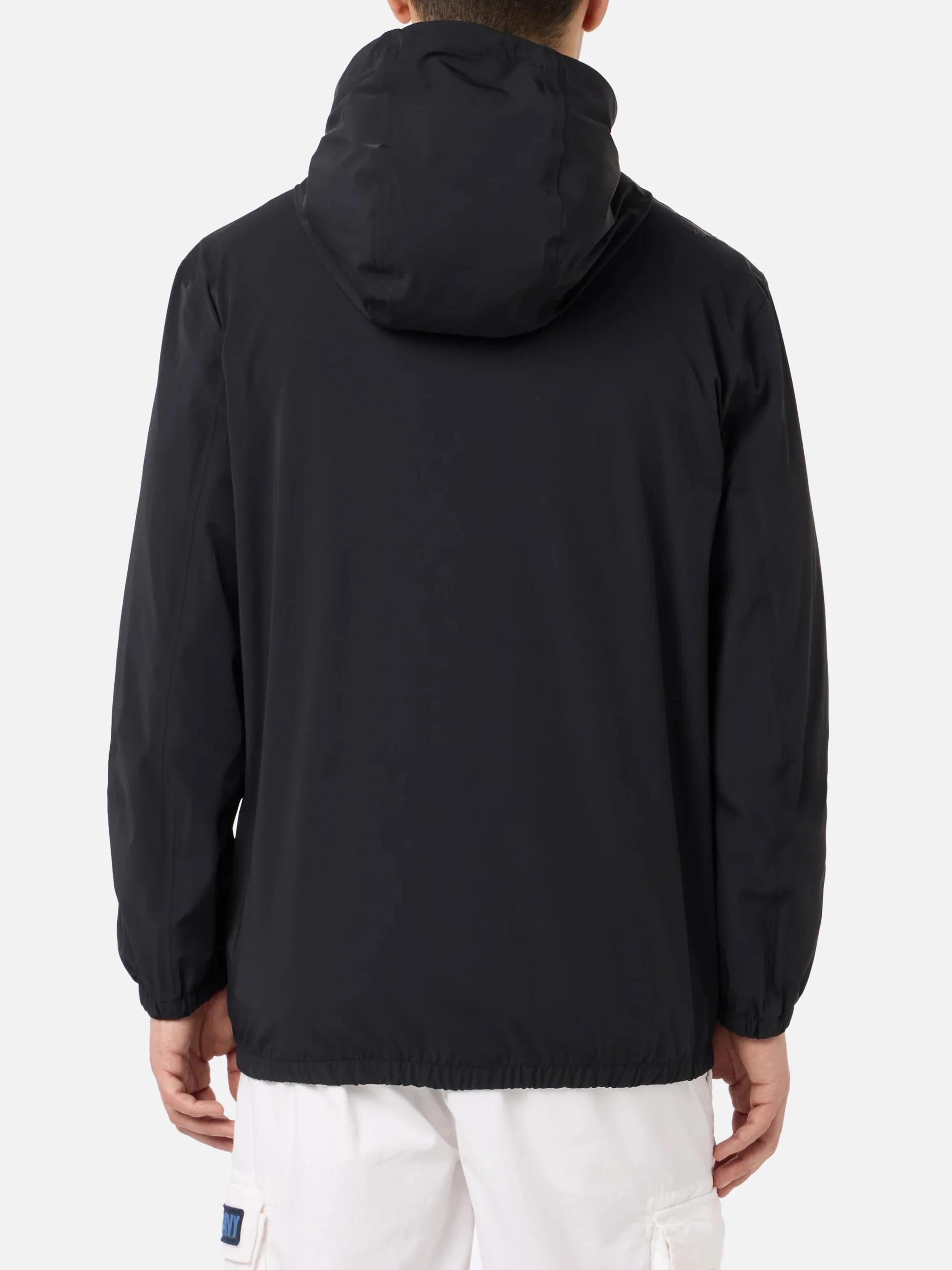 Sloop black jacket in stretch technical fabric - Image 2