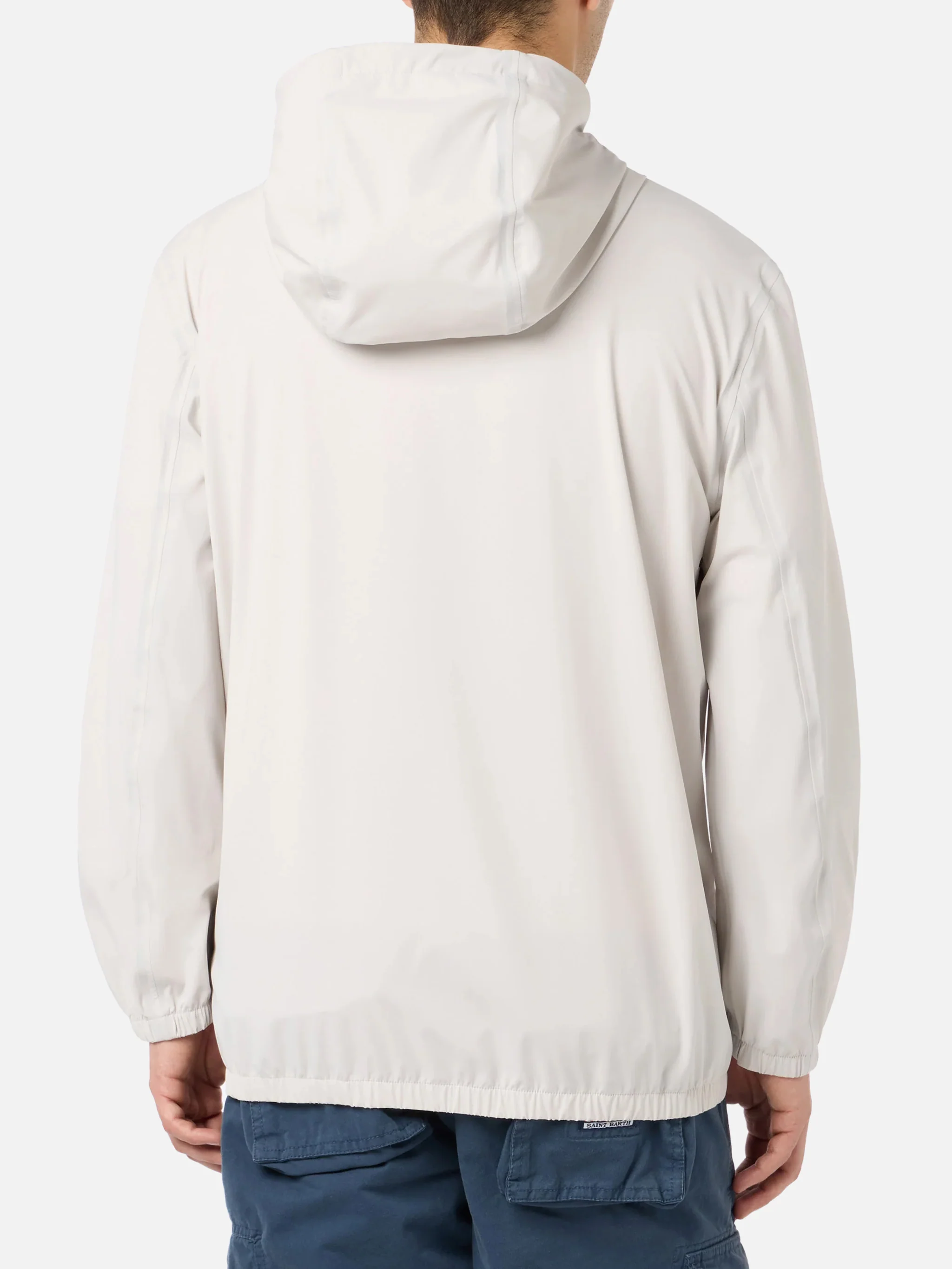 Sloop ice white jacket in stretch technical fabric - Image 3