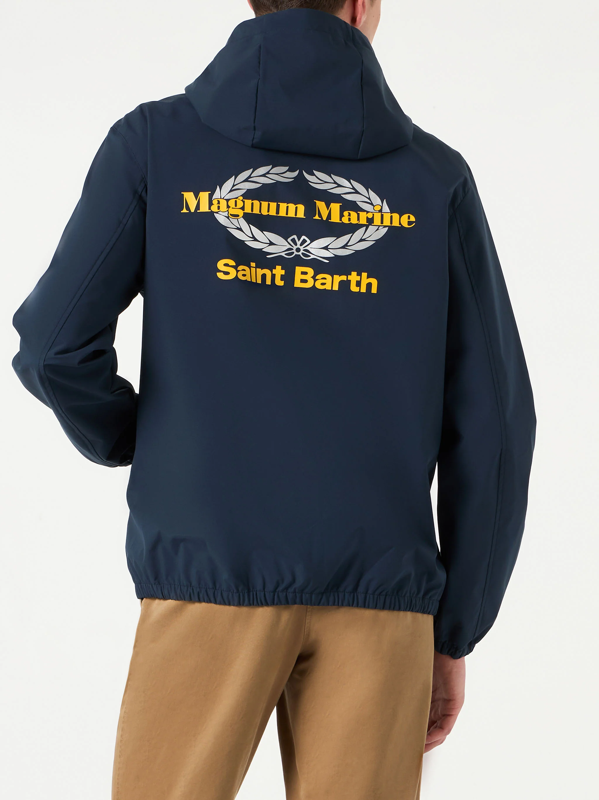 Kauris hooded technical fabric windbreaker | Special Edition - Image 2