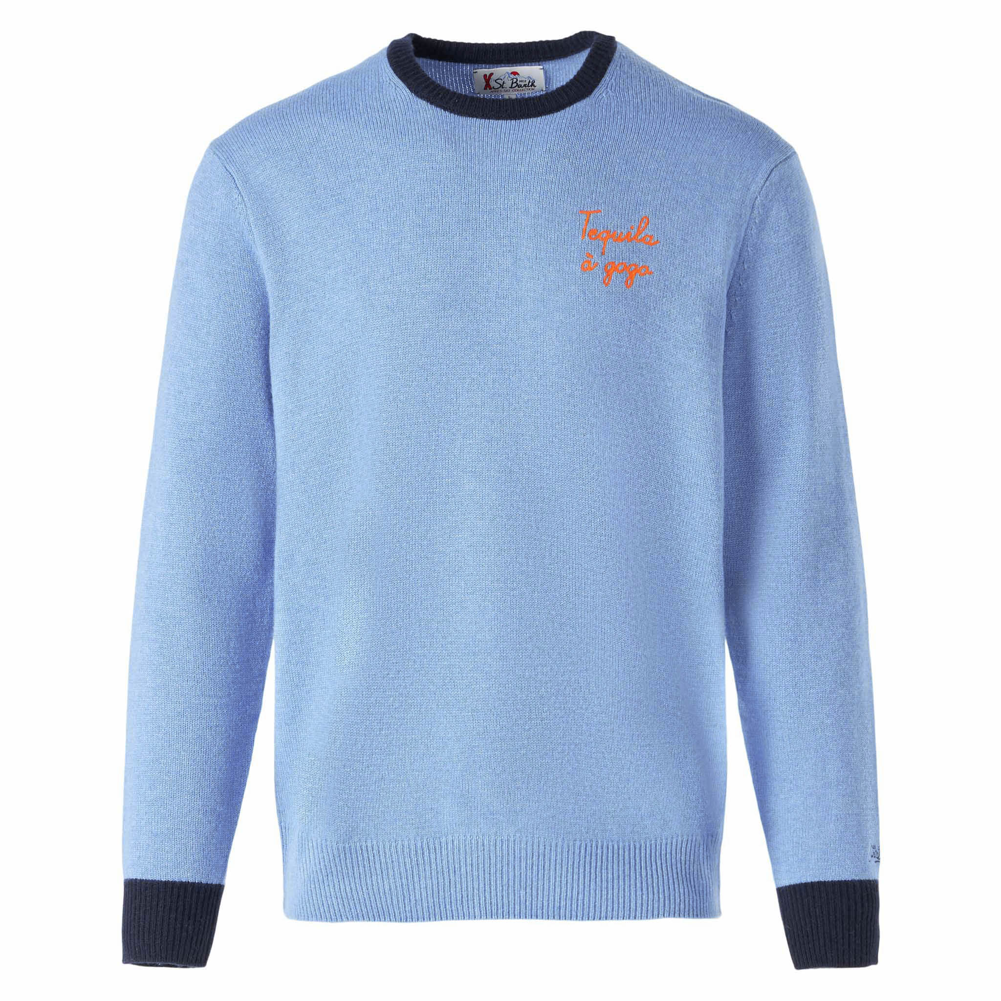 Crewneck sweater with Tequila à gogo embroidery - Image 4