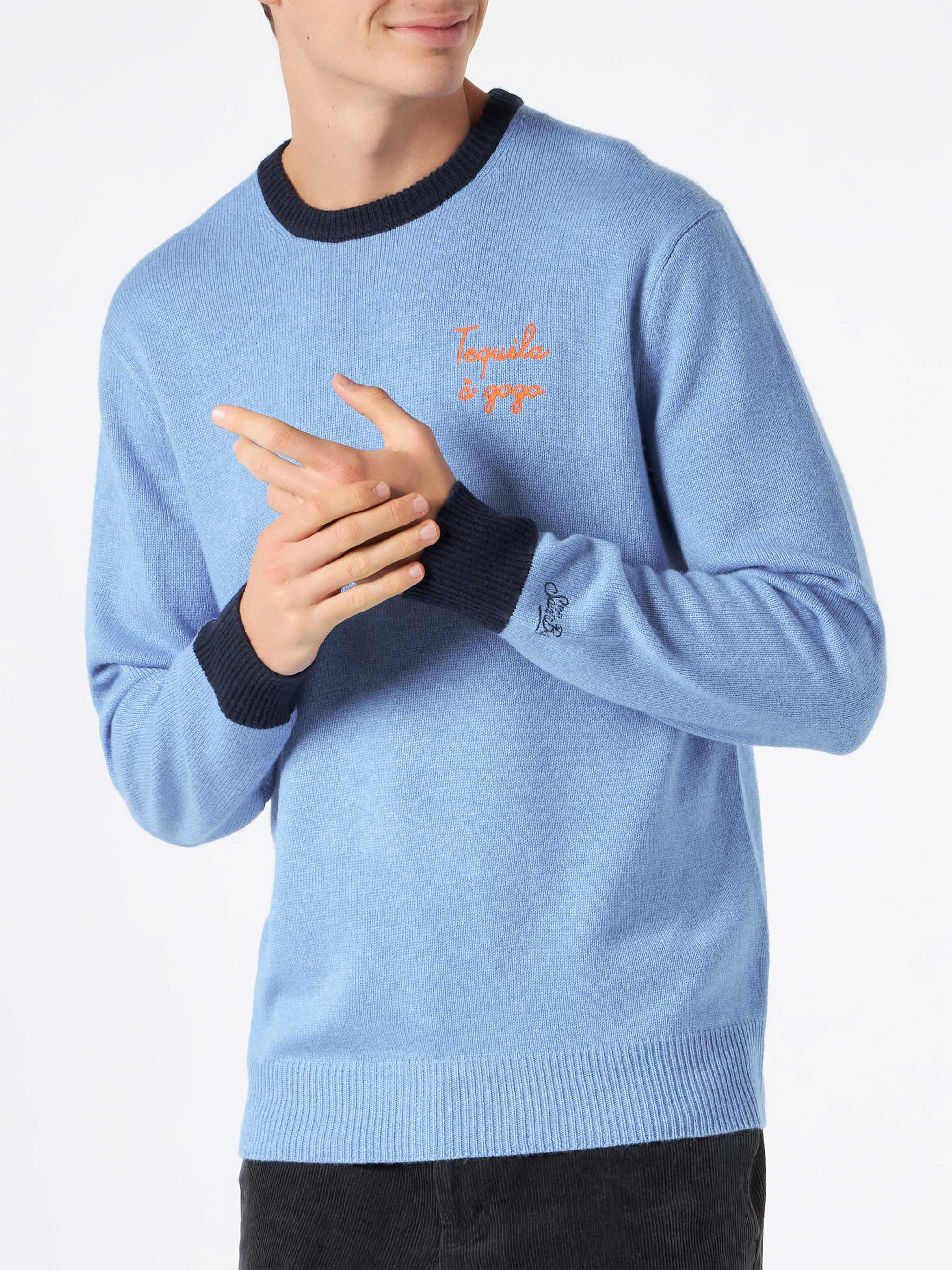 Crewneck sweater with Tequila à gogo embroidery - Image 5