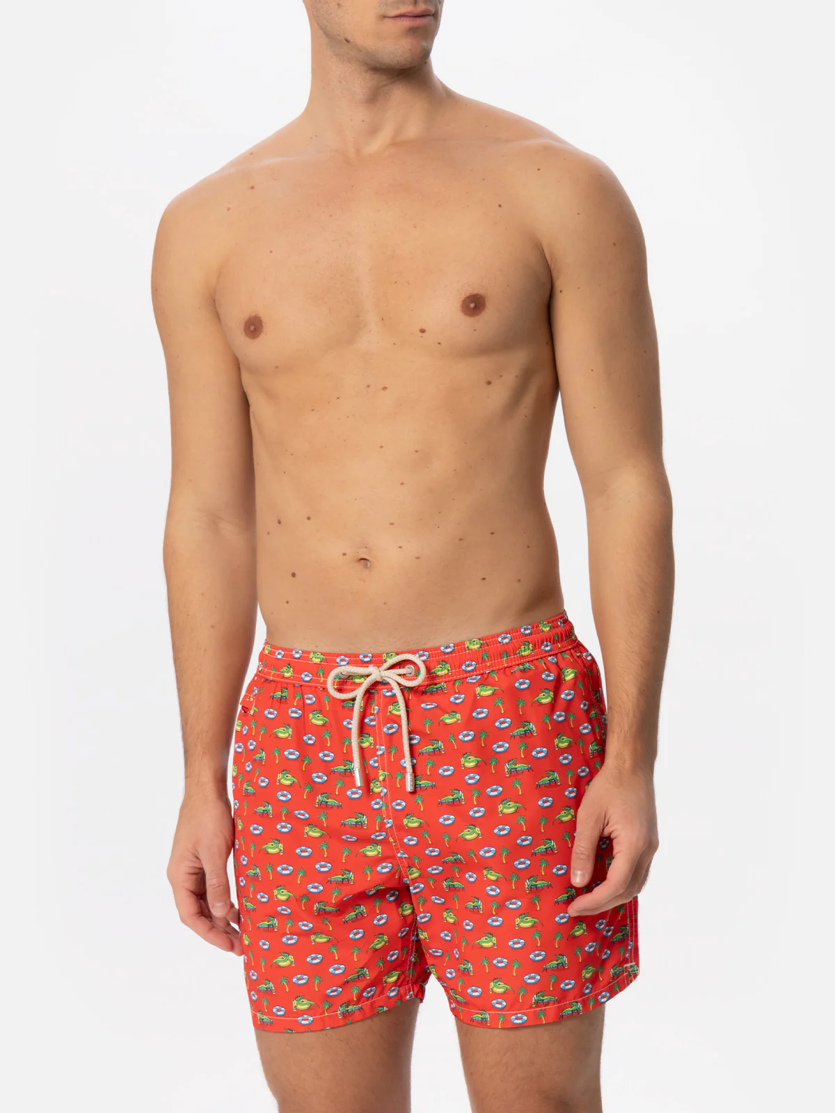Lighting Micro Fantasy red crocodile print swim shorts - Image 3