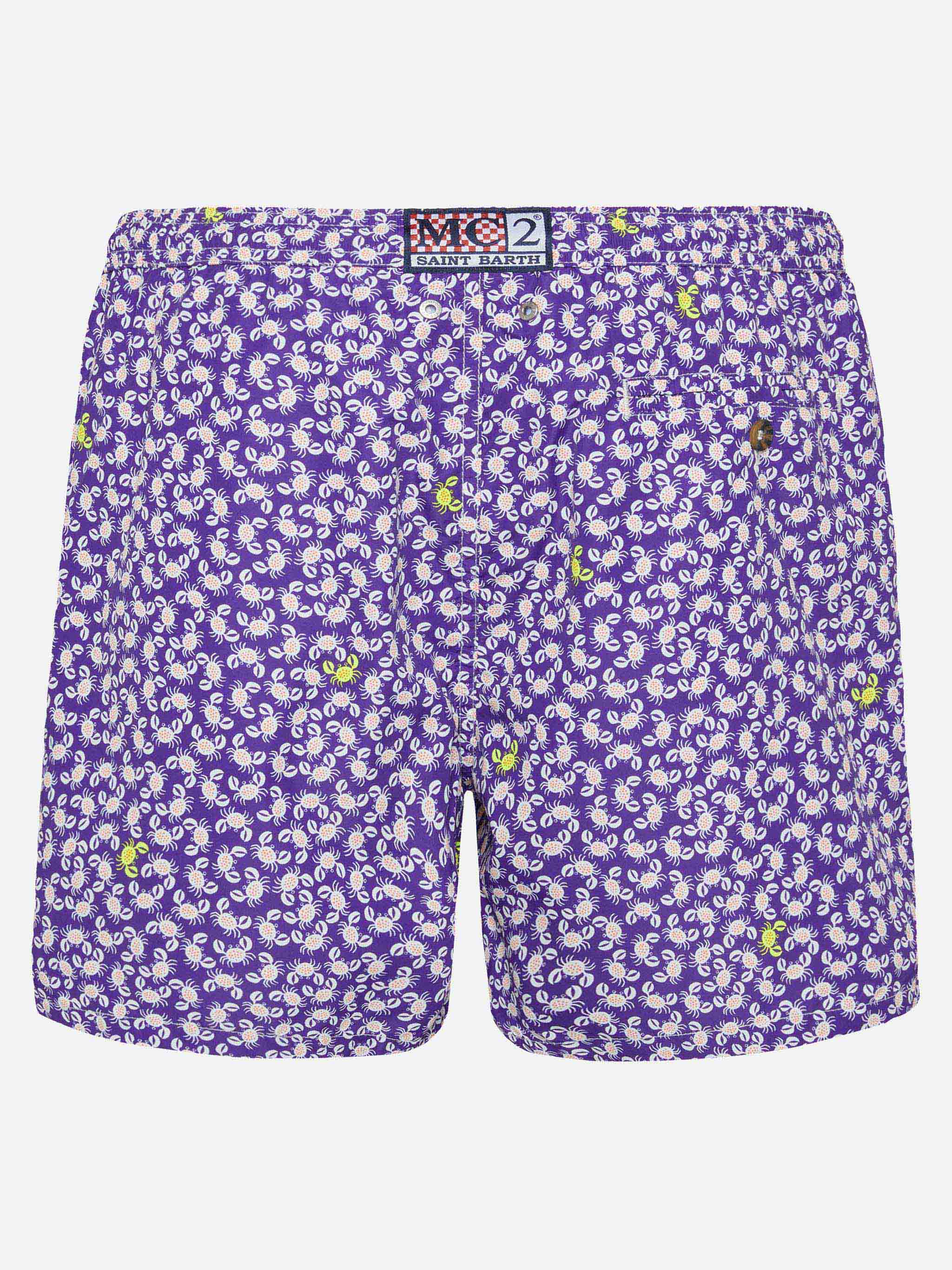 Lighting crab print swim shorts - Image 2