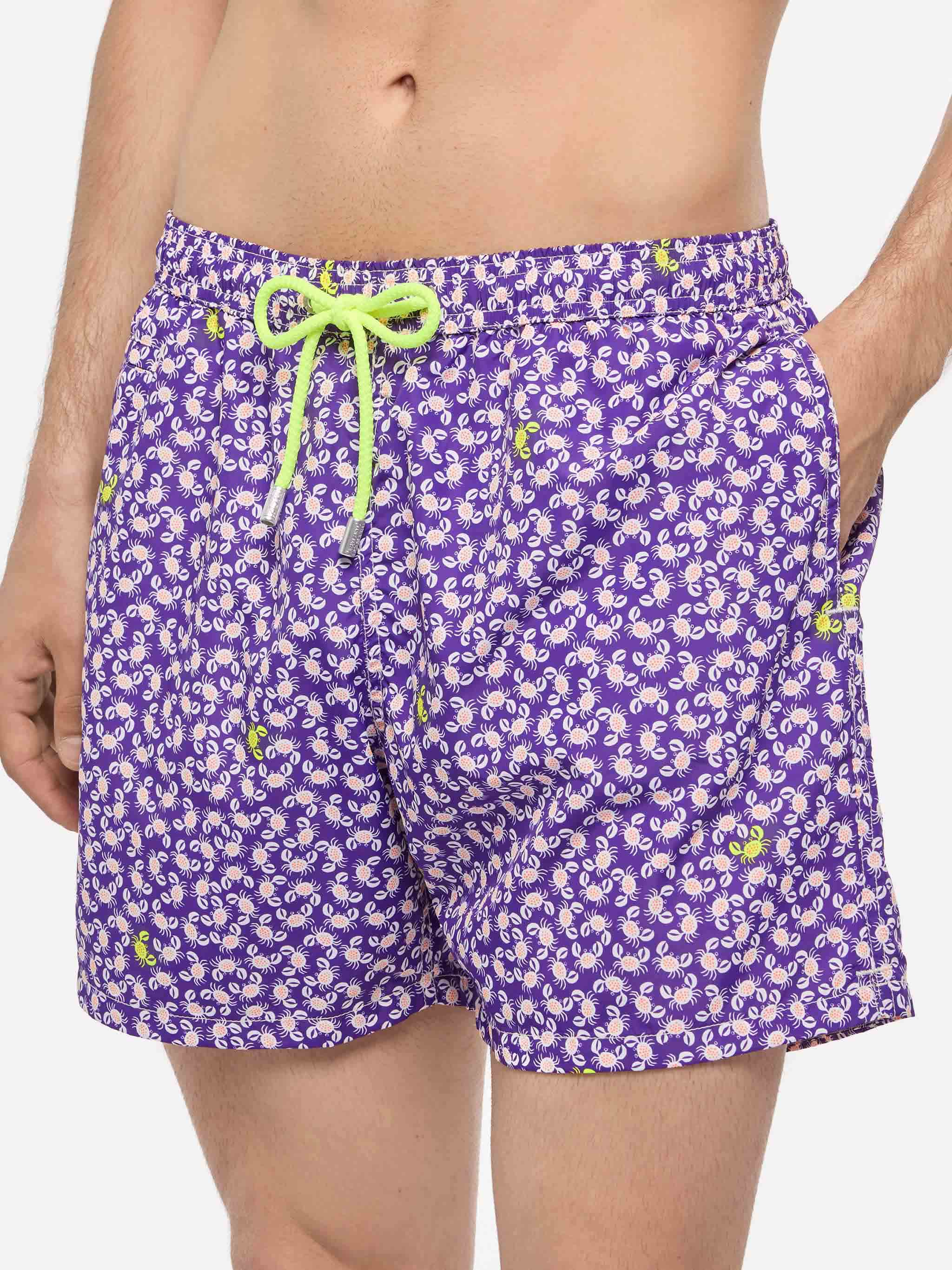Lighting crab print swim shorts - Image 4