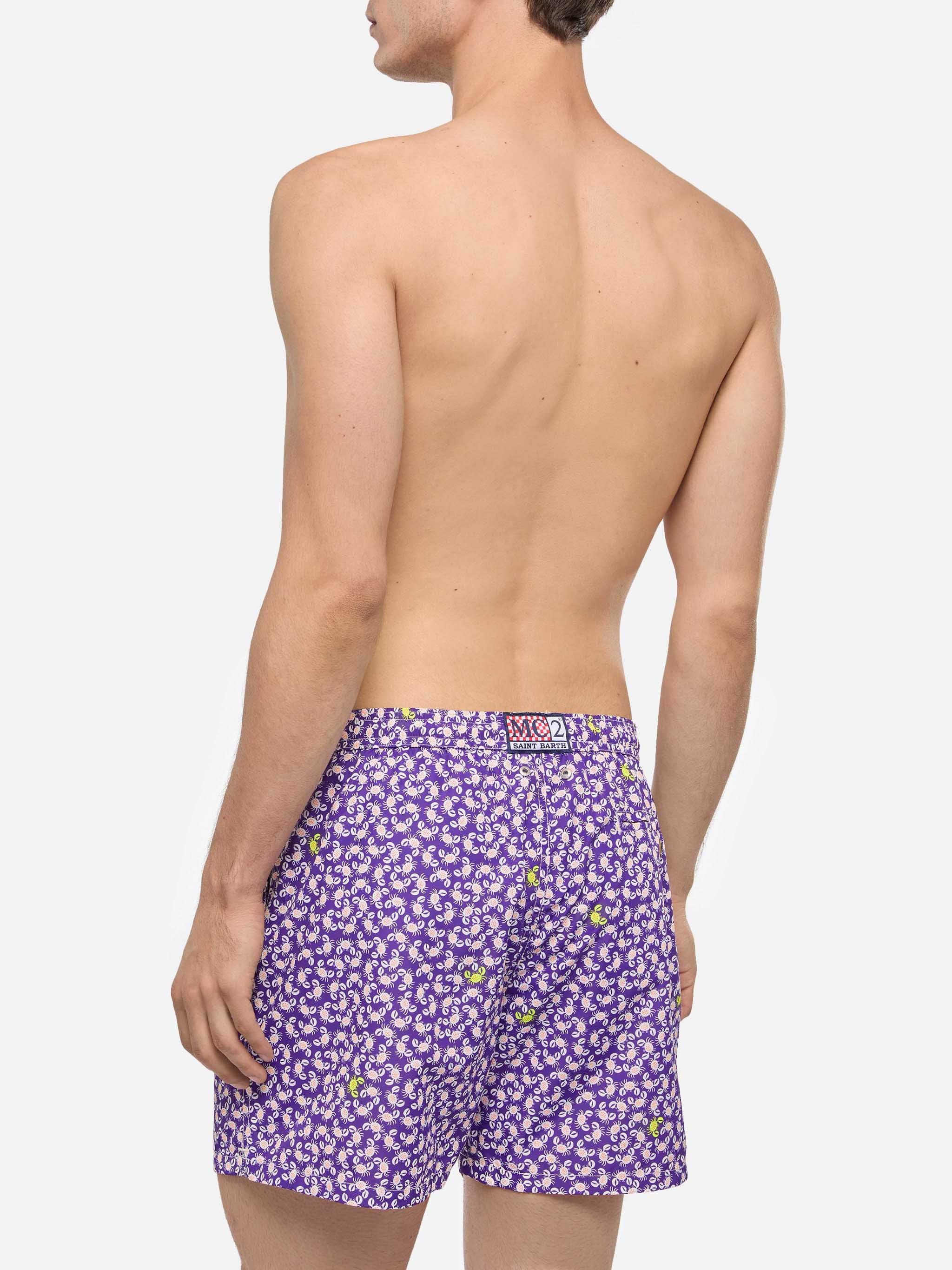 Lighting crab print swim shorts - Image 5