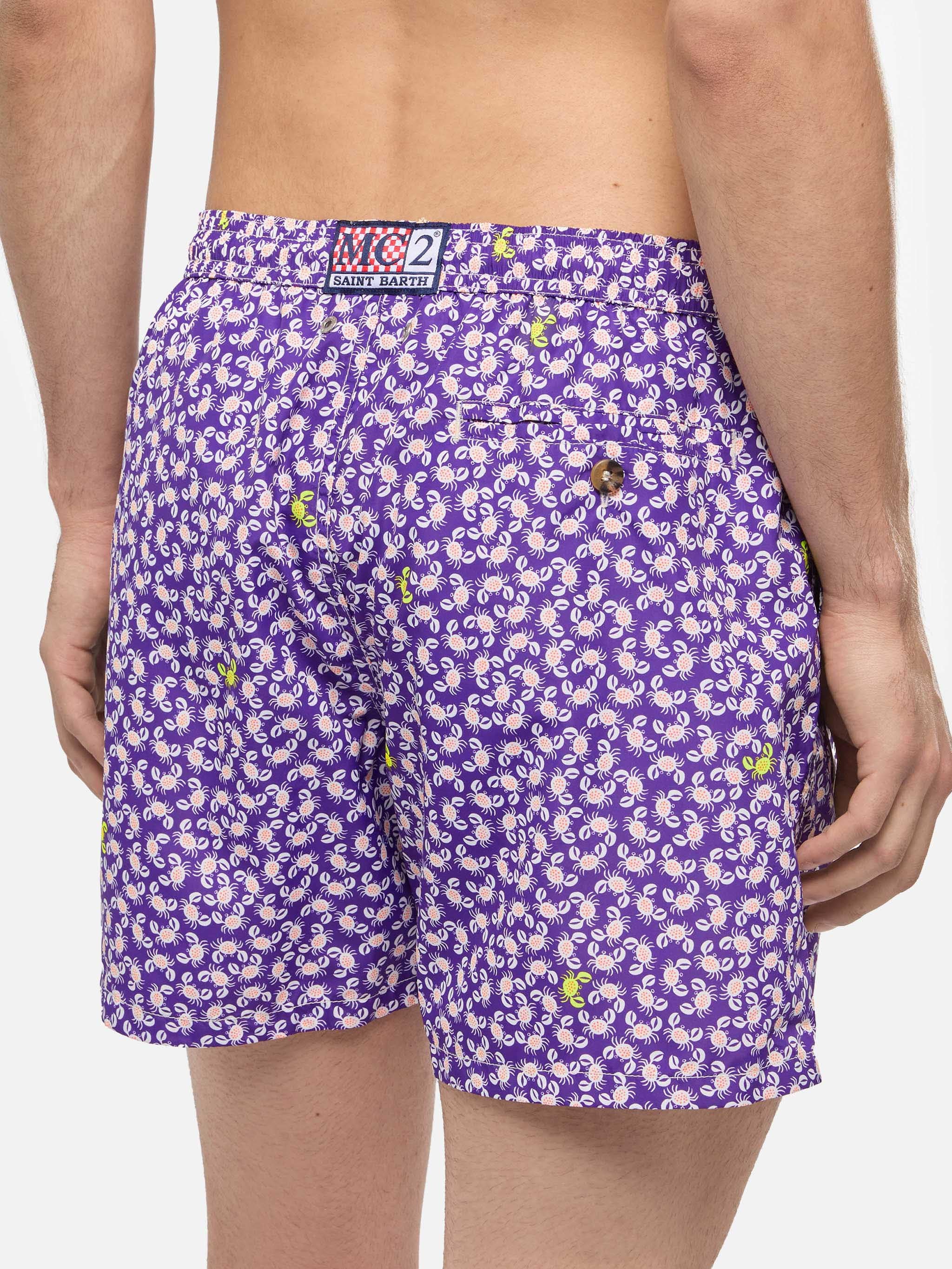 Lighting crab print swim shorts - Image 6