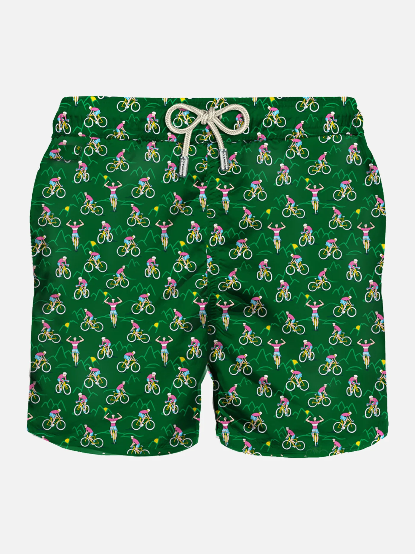 Lighting Micro Fantasy cyclist print swim shorts