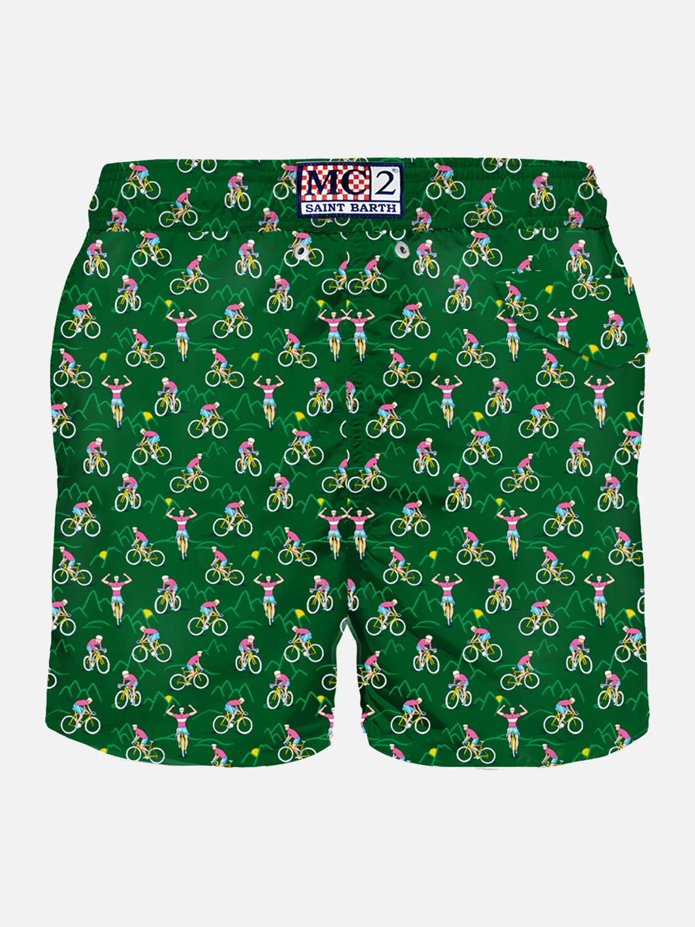Lighting Micro Fantasy cyclist print swim shorts - Image 2
