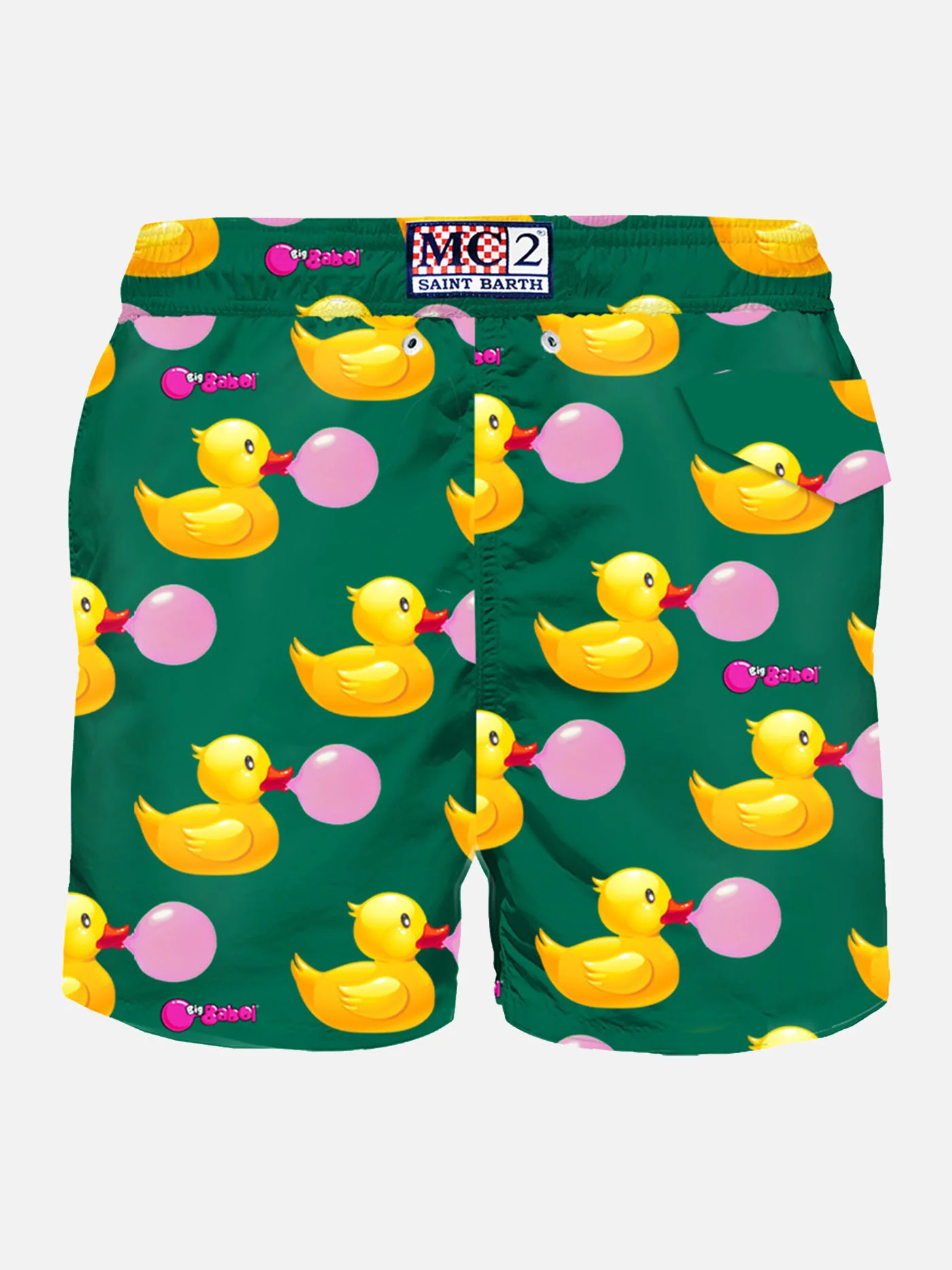 Lighting Ducky and Big Babol print swim shorts | Special Edition - Image 2