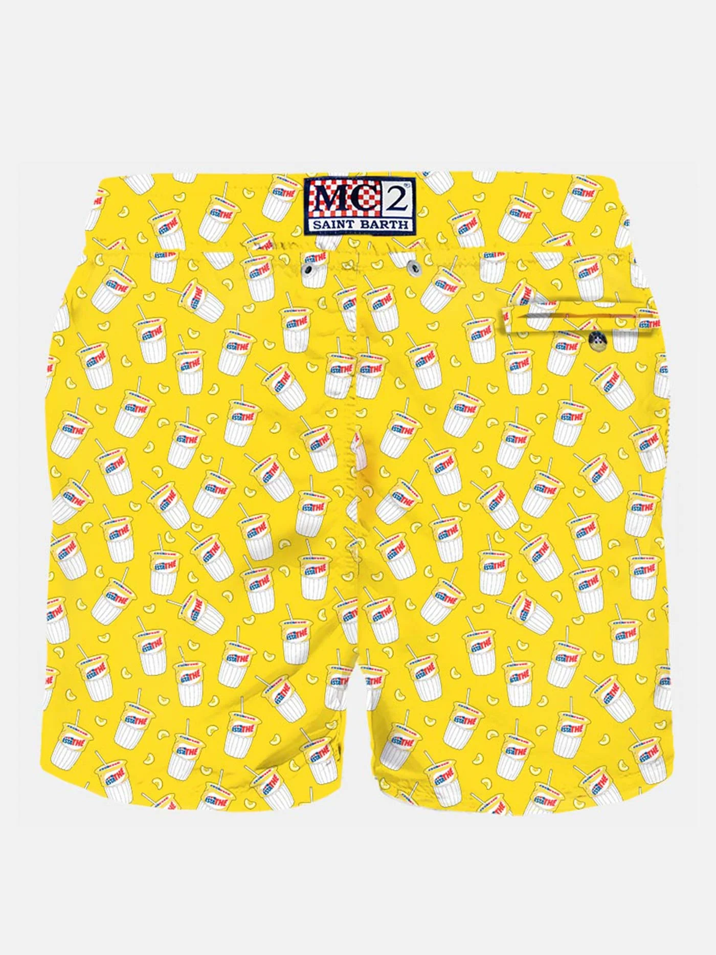 Lighting Micro Fantasy yellow Estathé swim shorts | Special Edition - Image 2