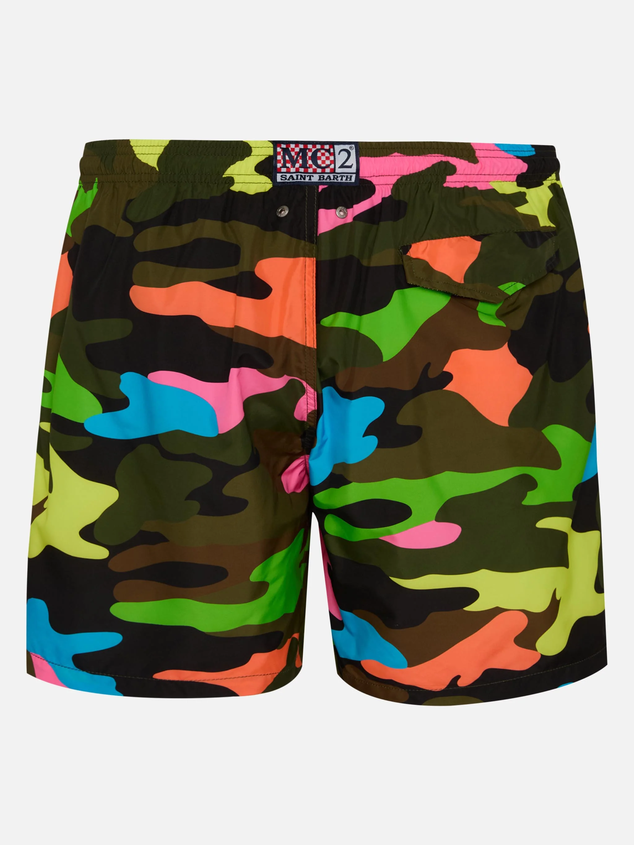 Lighting fluo camouflage swim shorts - Image 2