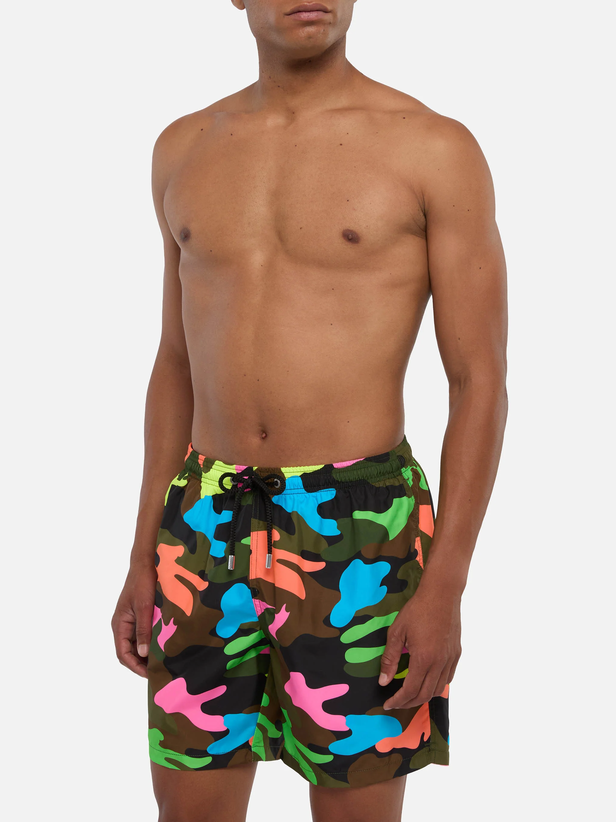 Lighting fluo camouflage swim shorts - Image 3