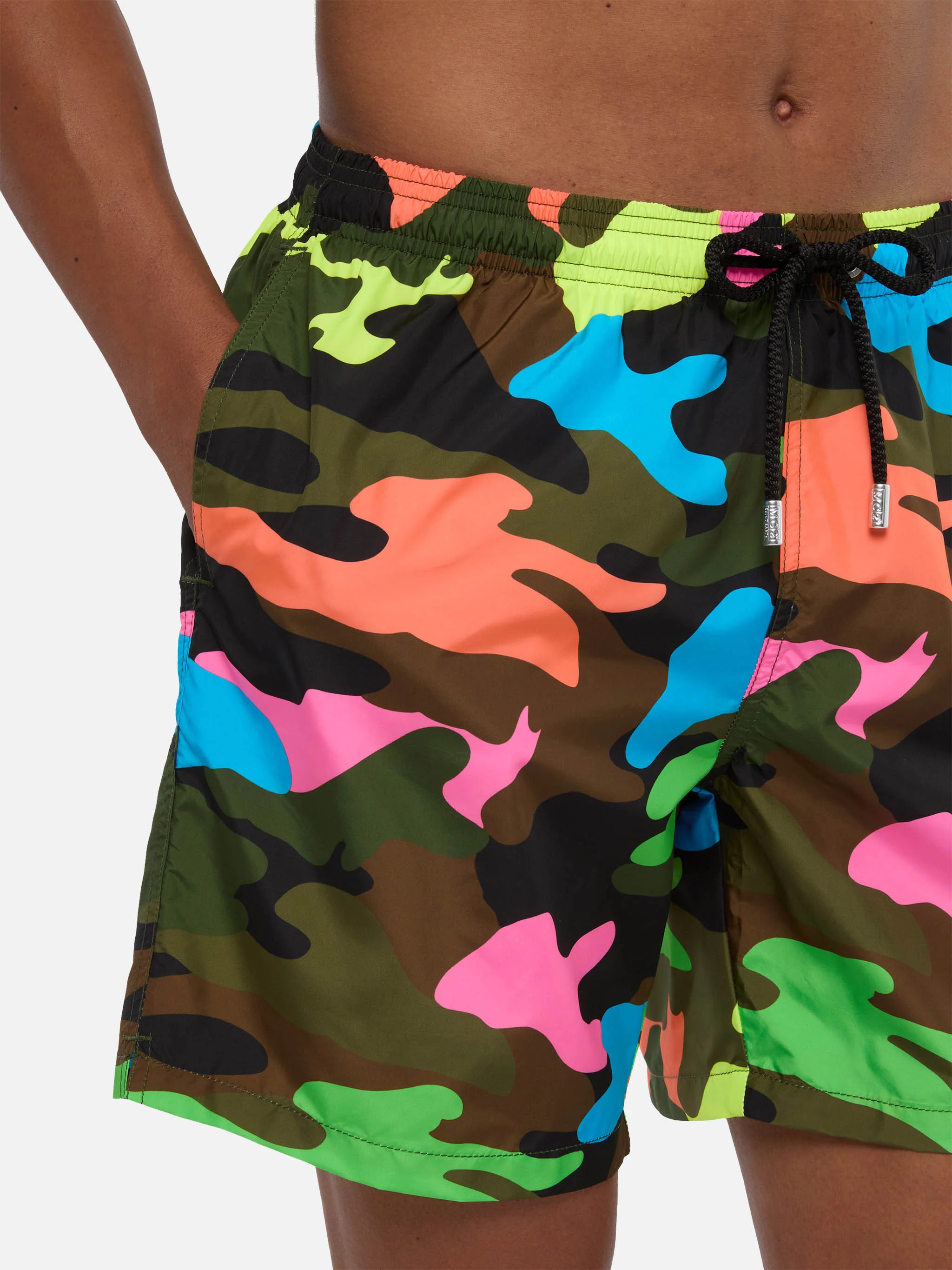 Lighting fluo camouflage swim shorts - Image 4