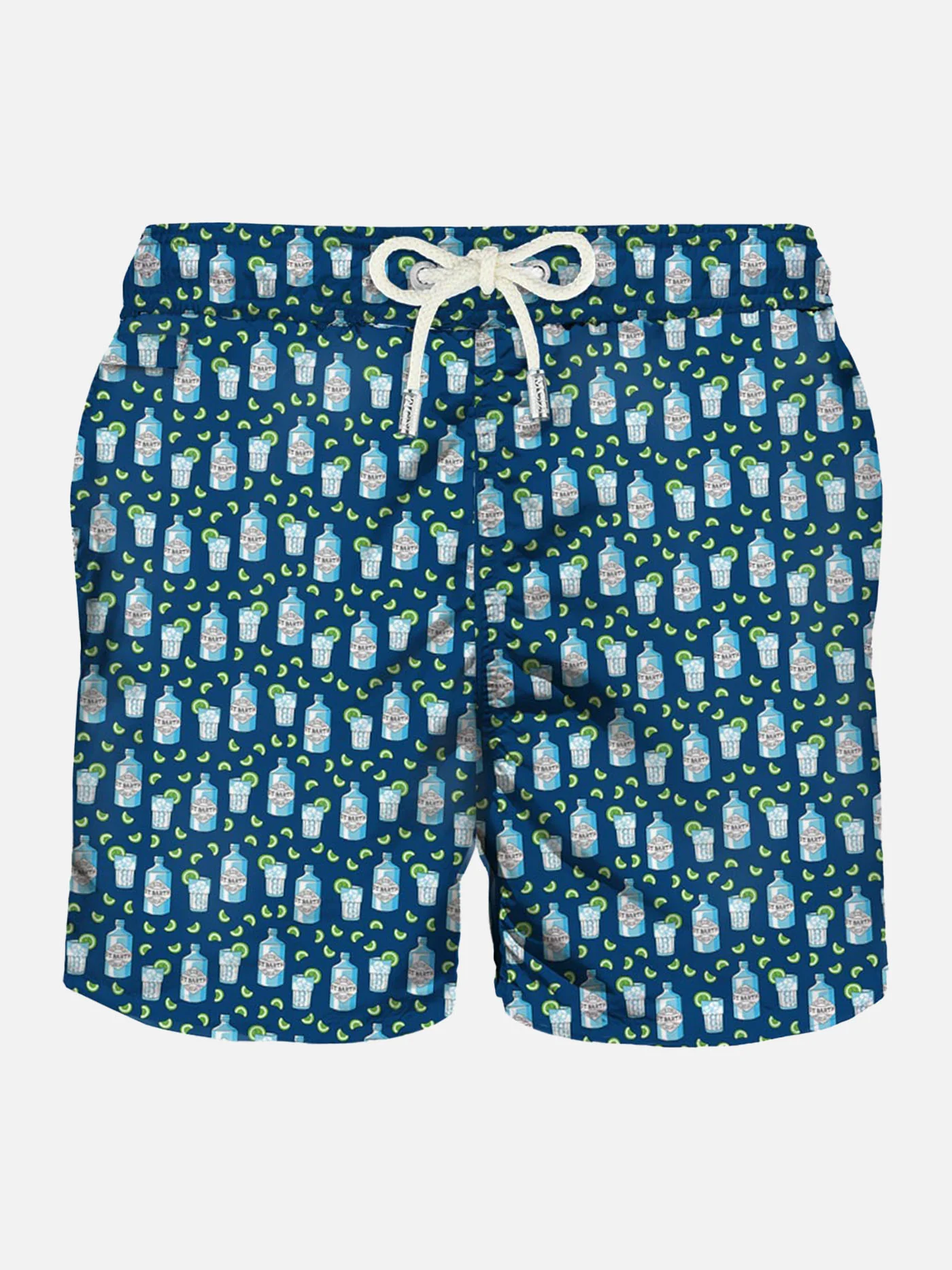 Lighting Micro Fantasy blue gin print swim shorts