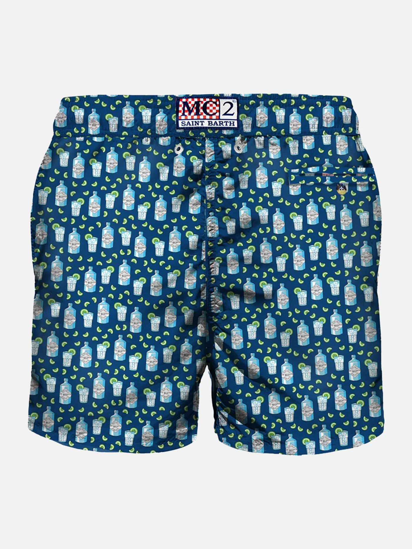 Lighting Micro Fantasy blue gin print swim shorts - Image 2