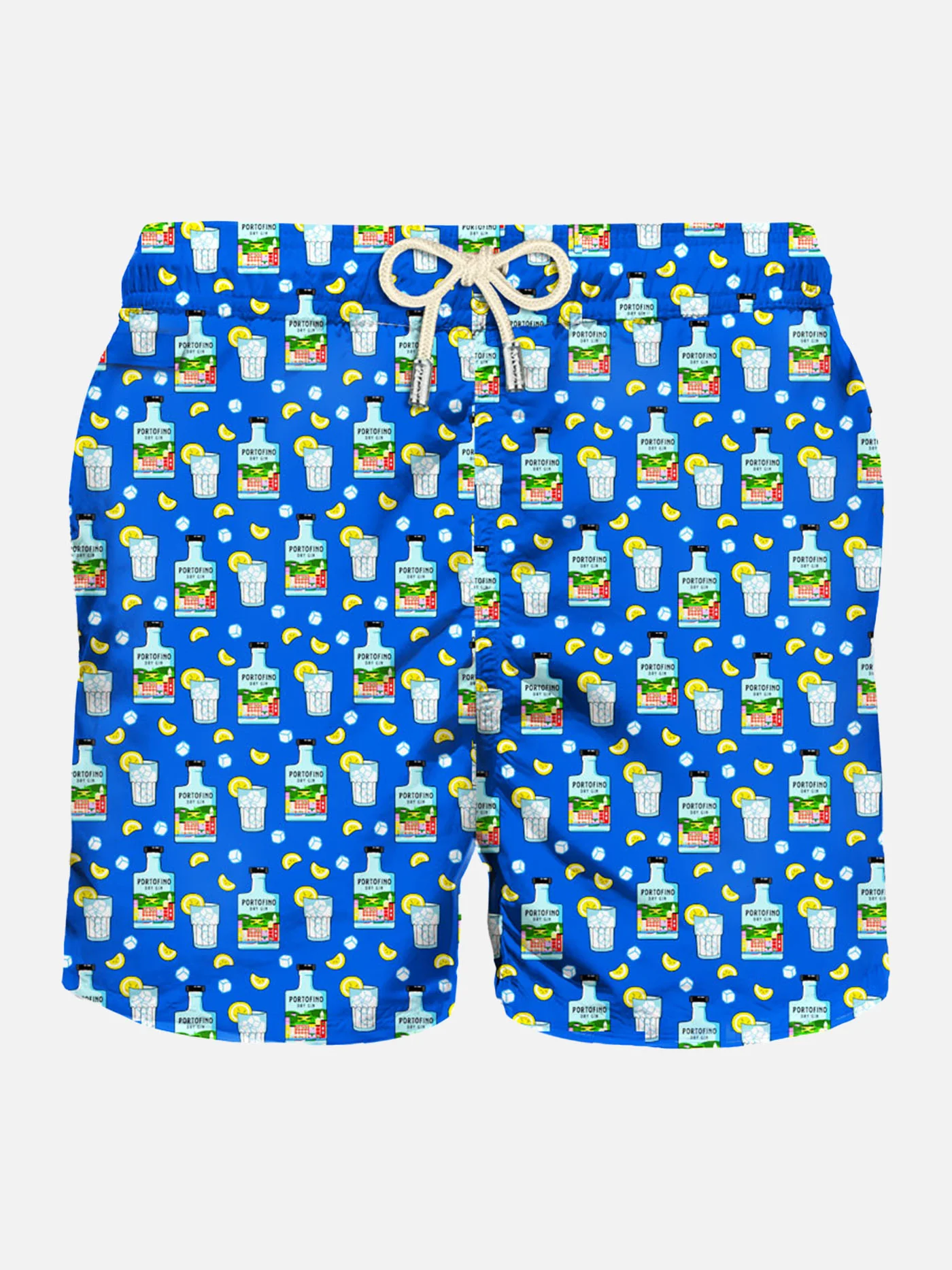 Lighting Micro Fantasy Gin bluette print swim shorts | Special Edition