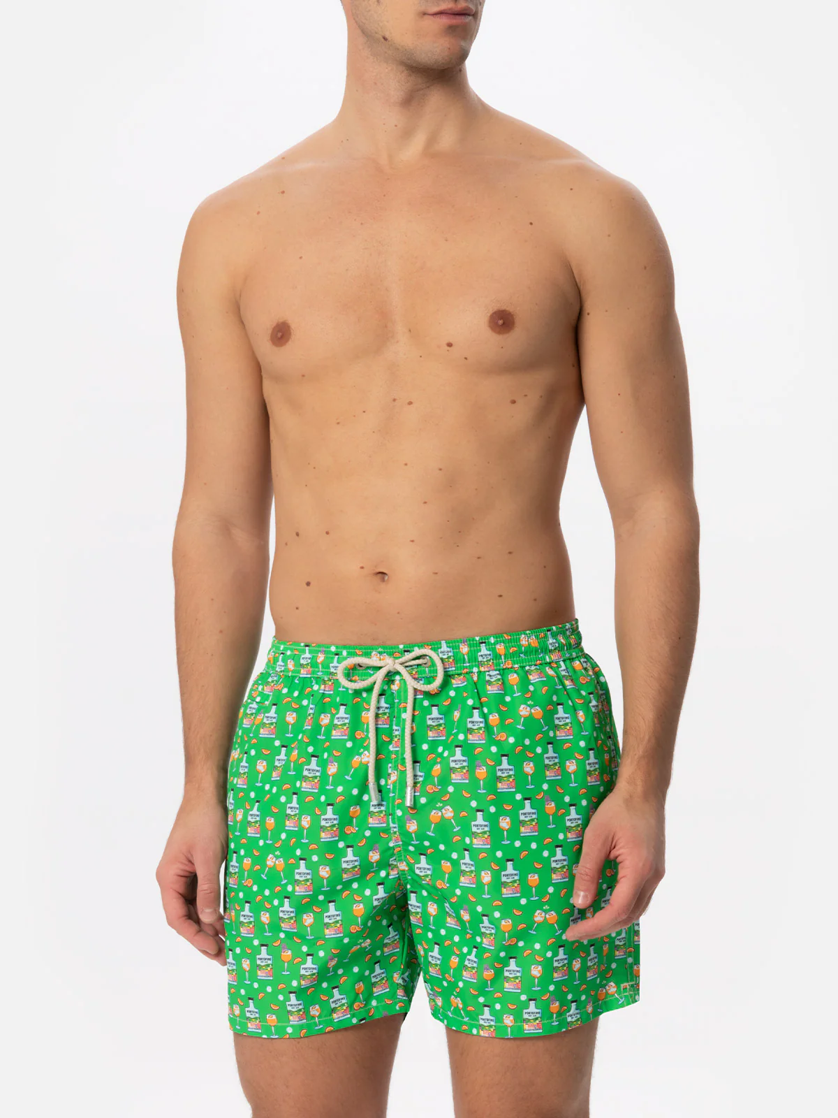 Lighting Micro Fantasy Gin print swim shorts | Special Edition - Image 3