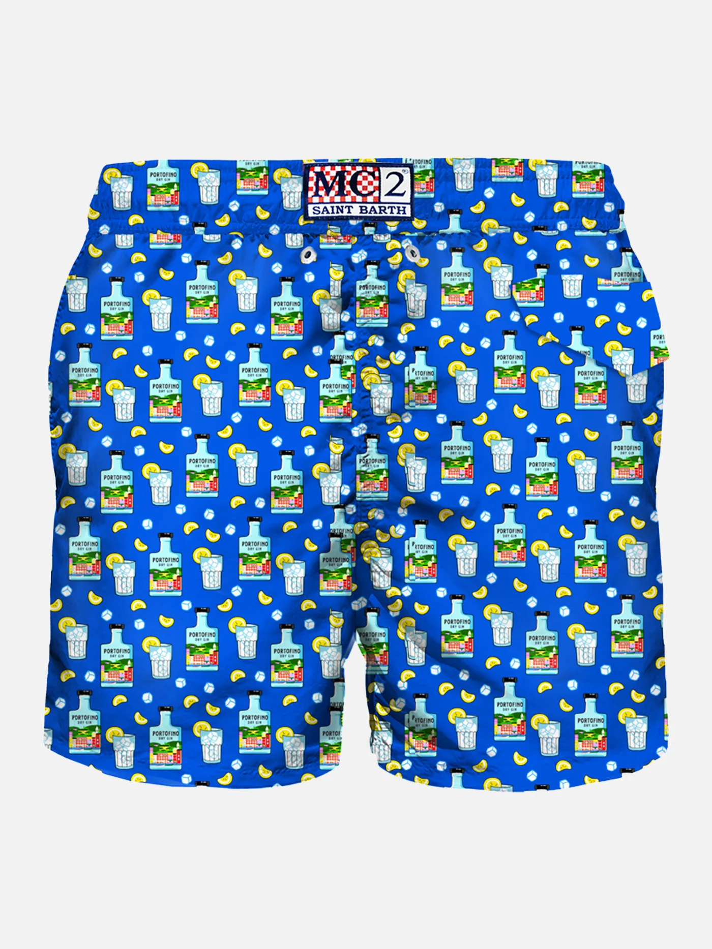 Lighting Micro Fantasy Gin bluette print swim shorts | Special Edition - Image 2