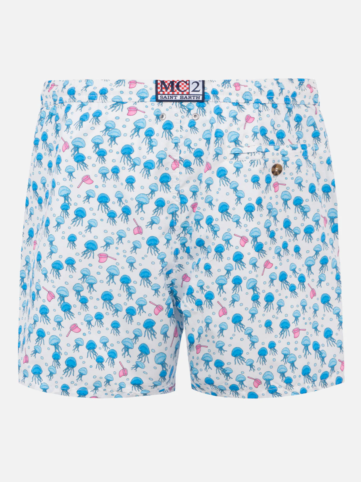 Lighting jellyfish print swim shorts - Image 2