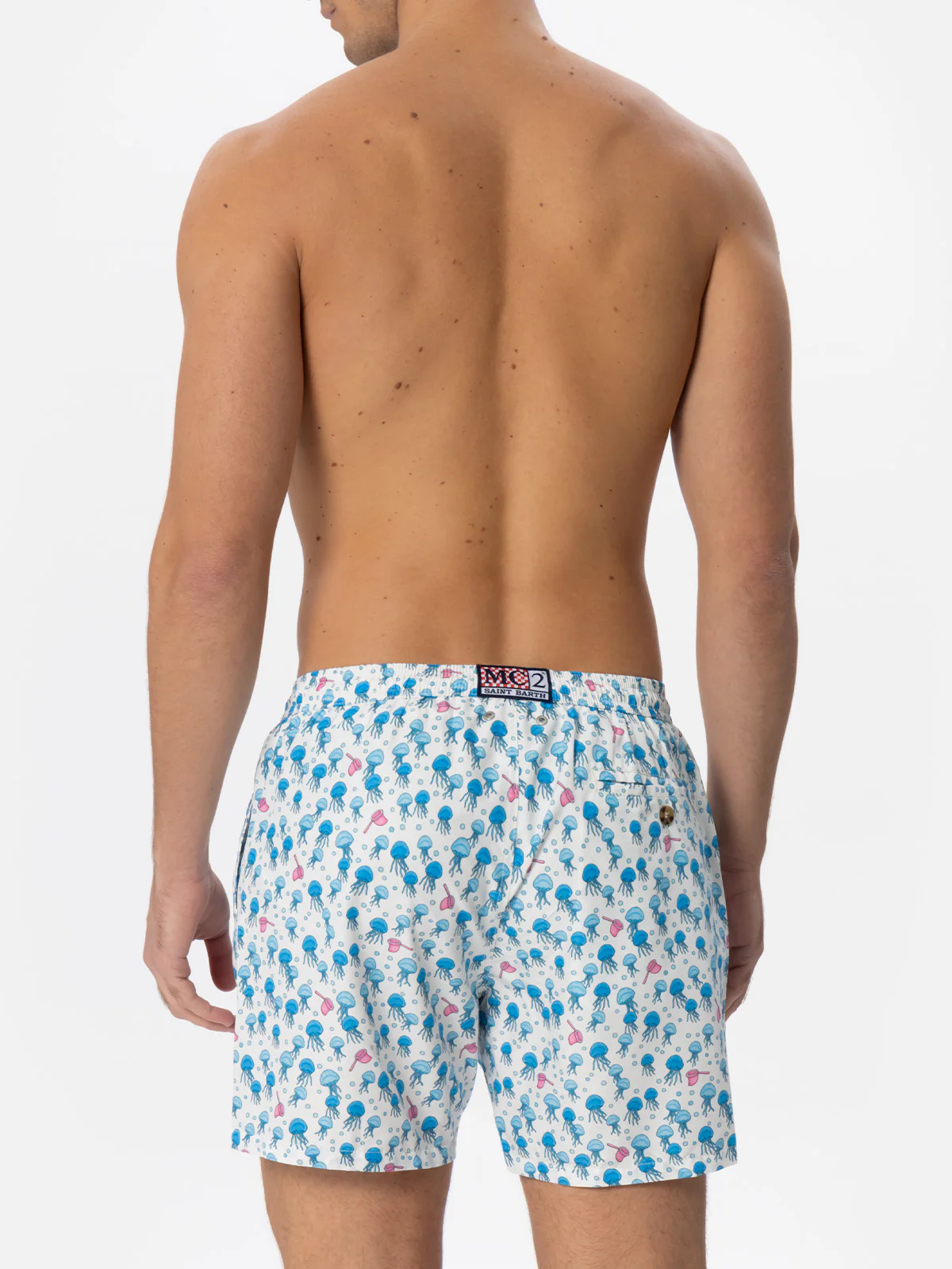 Lighting jellyfish print swim shorts - Image 5