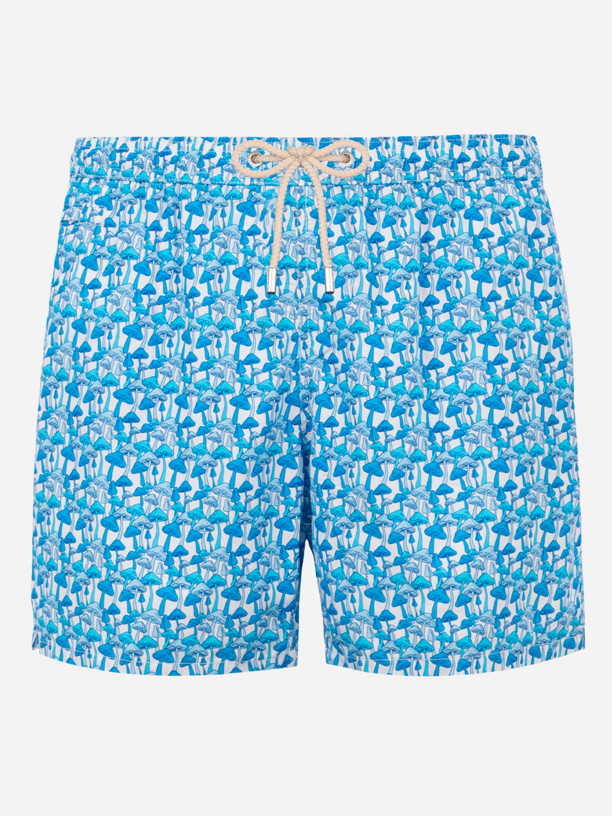 Lighting mushroom print swim shorts