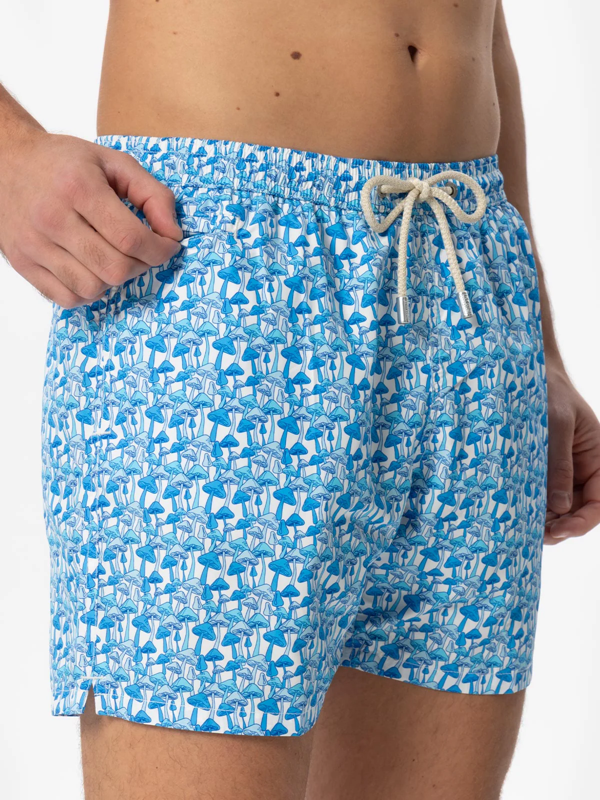 Lighting mushroom print swim shorts - Image 4