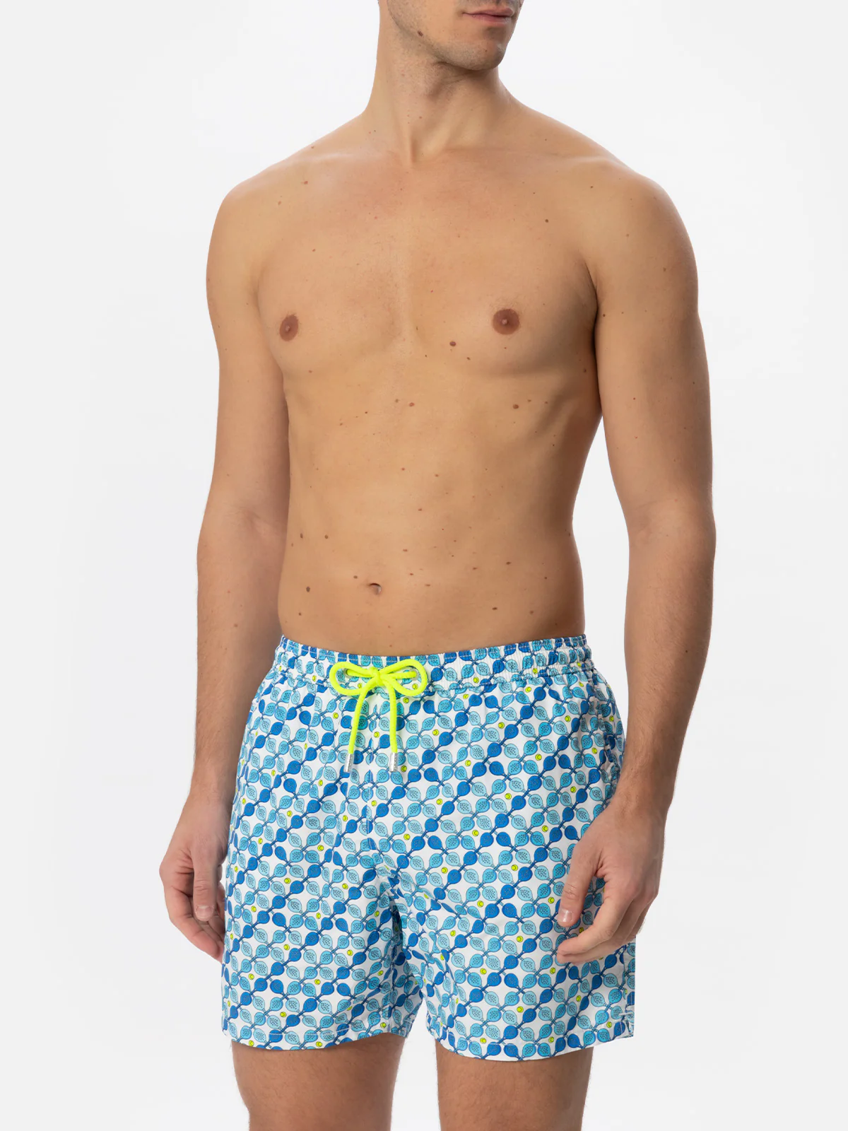 Lighting padel rackets print swim shorts - Image 3