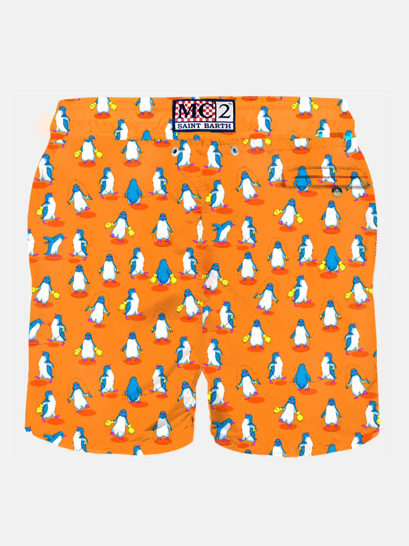 Lighting penguin print swim shorts - Image 2