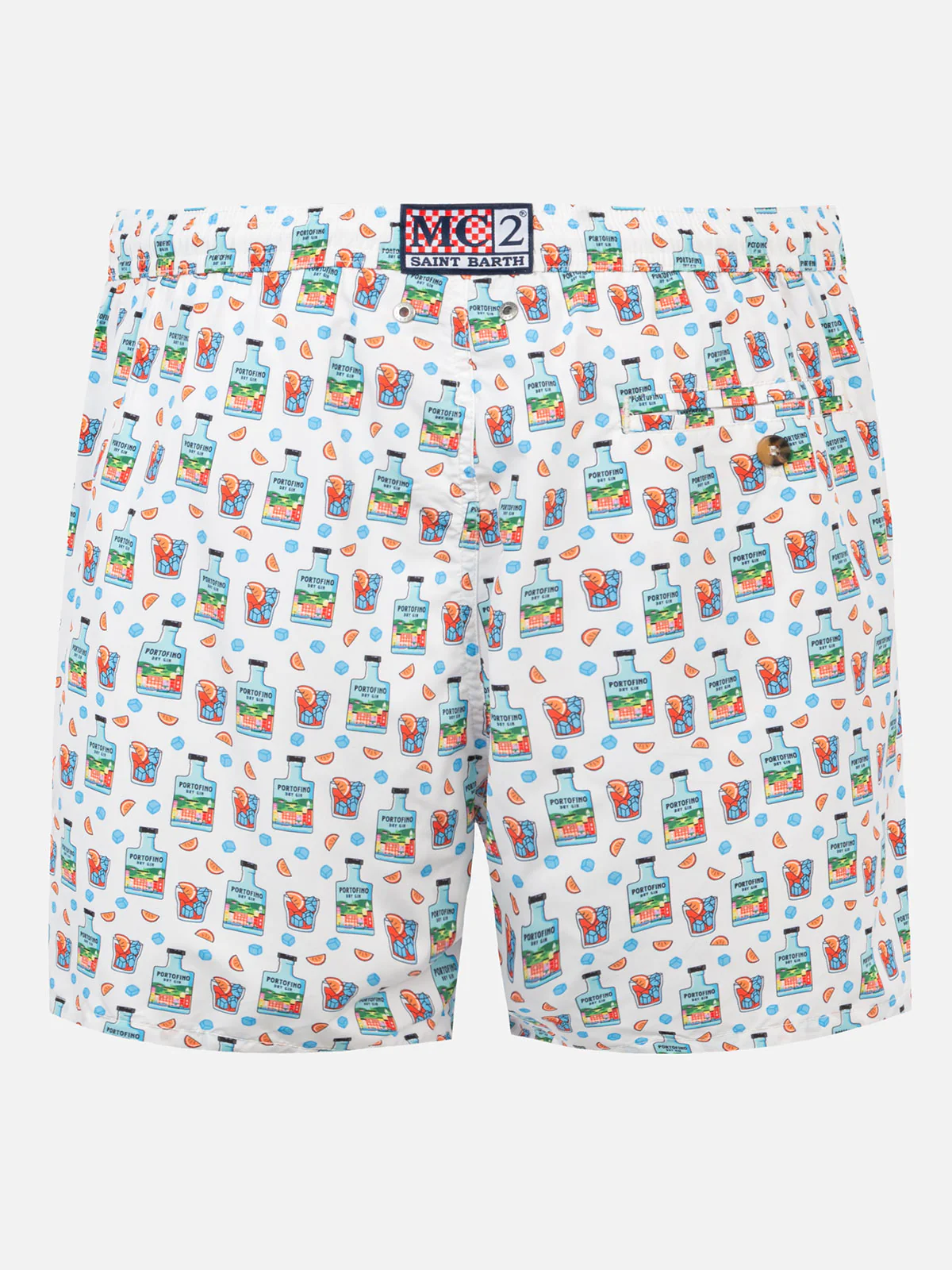 Lighting Portofino Gin white swim shorts | Special Edition - Image 2