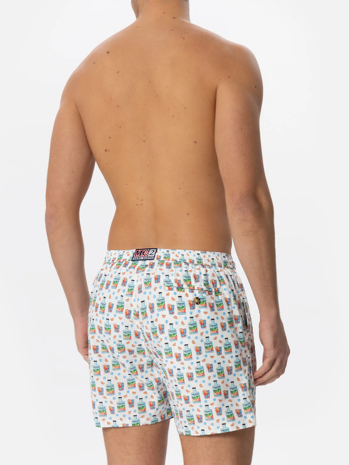 Lighting Portofino Gin white swim shorts | Special Edition - Image 5