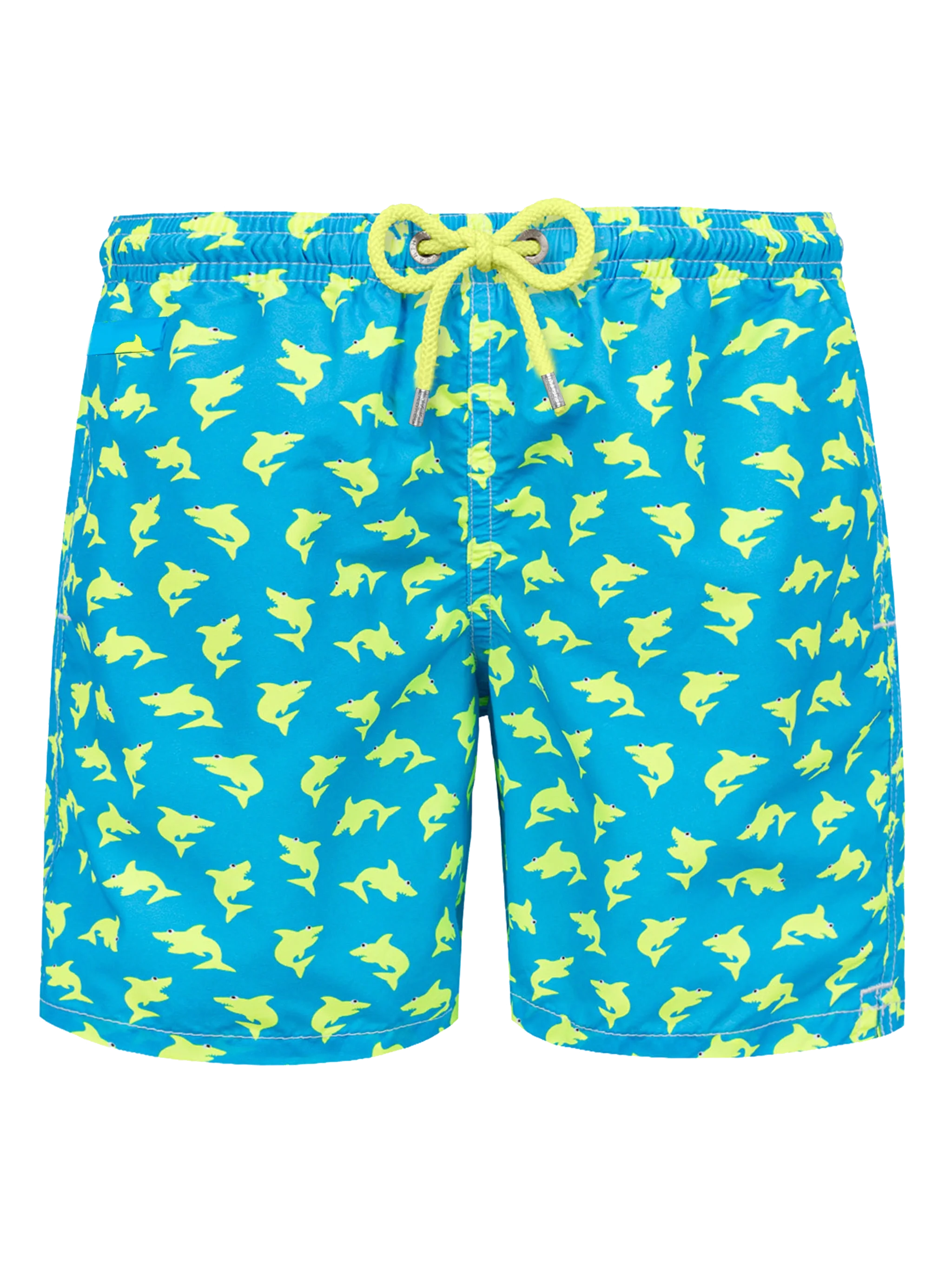 Lighting Micro Fantasy shark print swim shorts