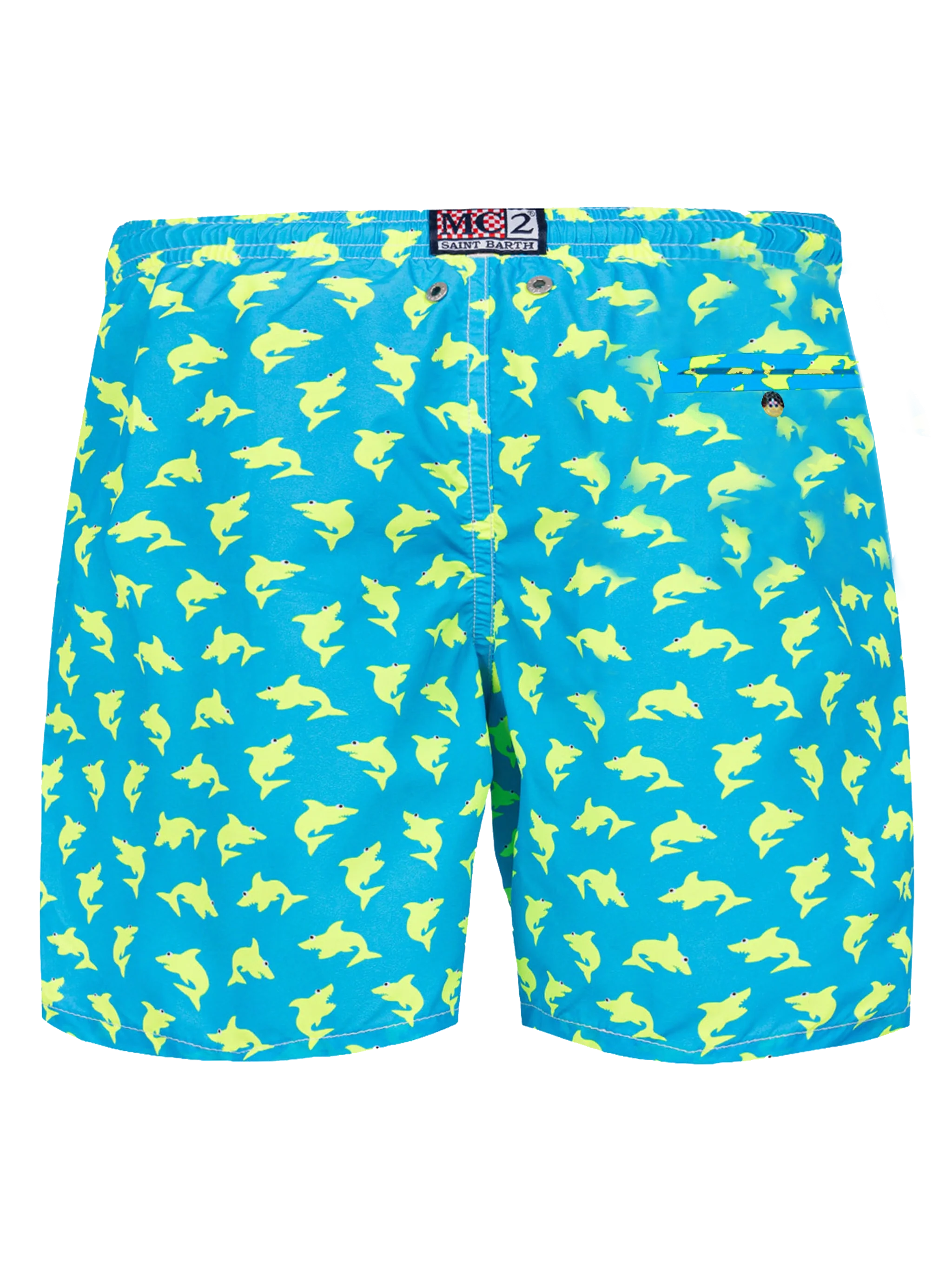 Lighting Micro Fantasy shark print swim shorts - Image 2