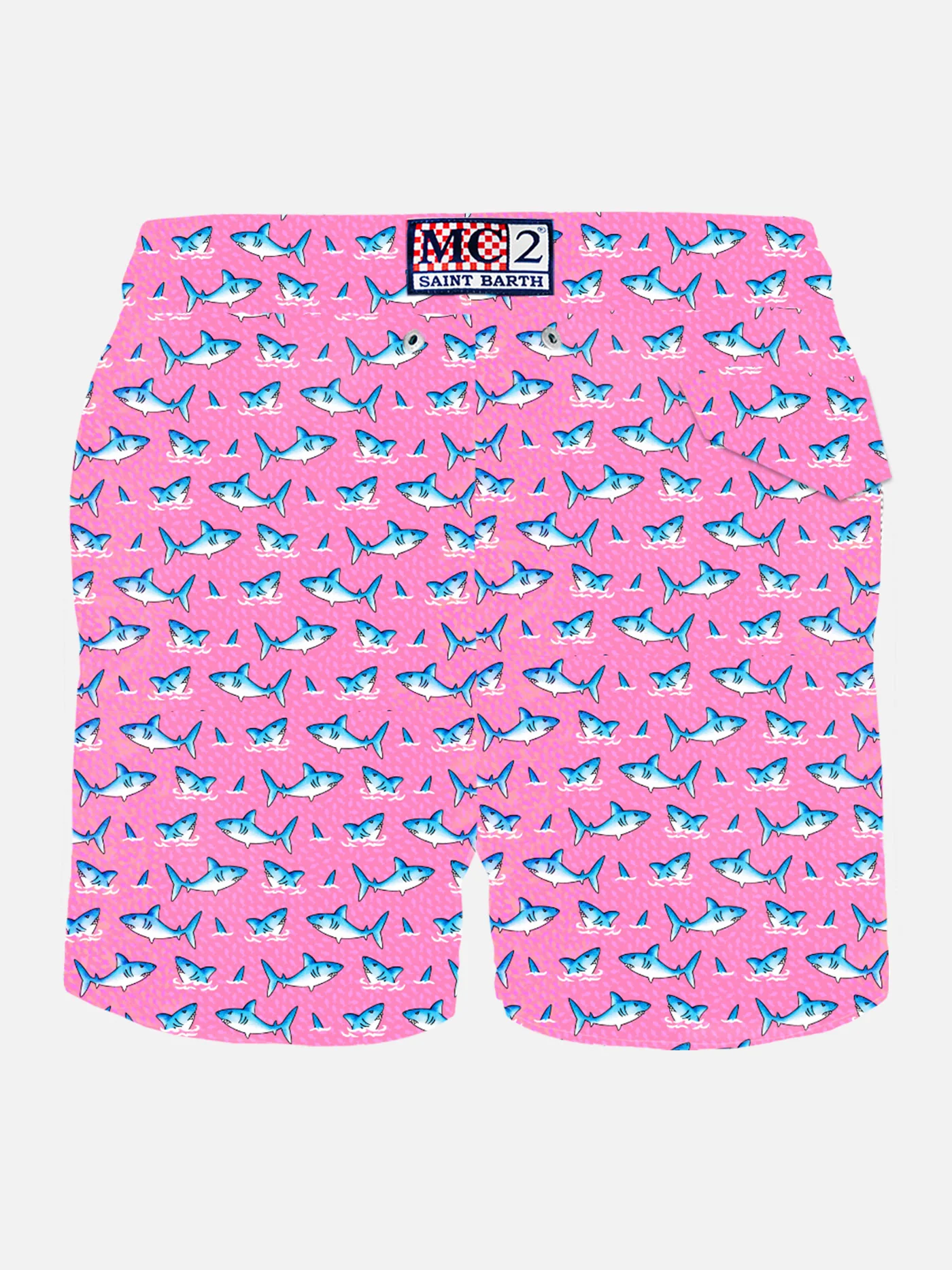 Lighting shark print swim shorts - Image 2