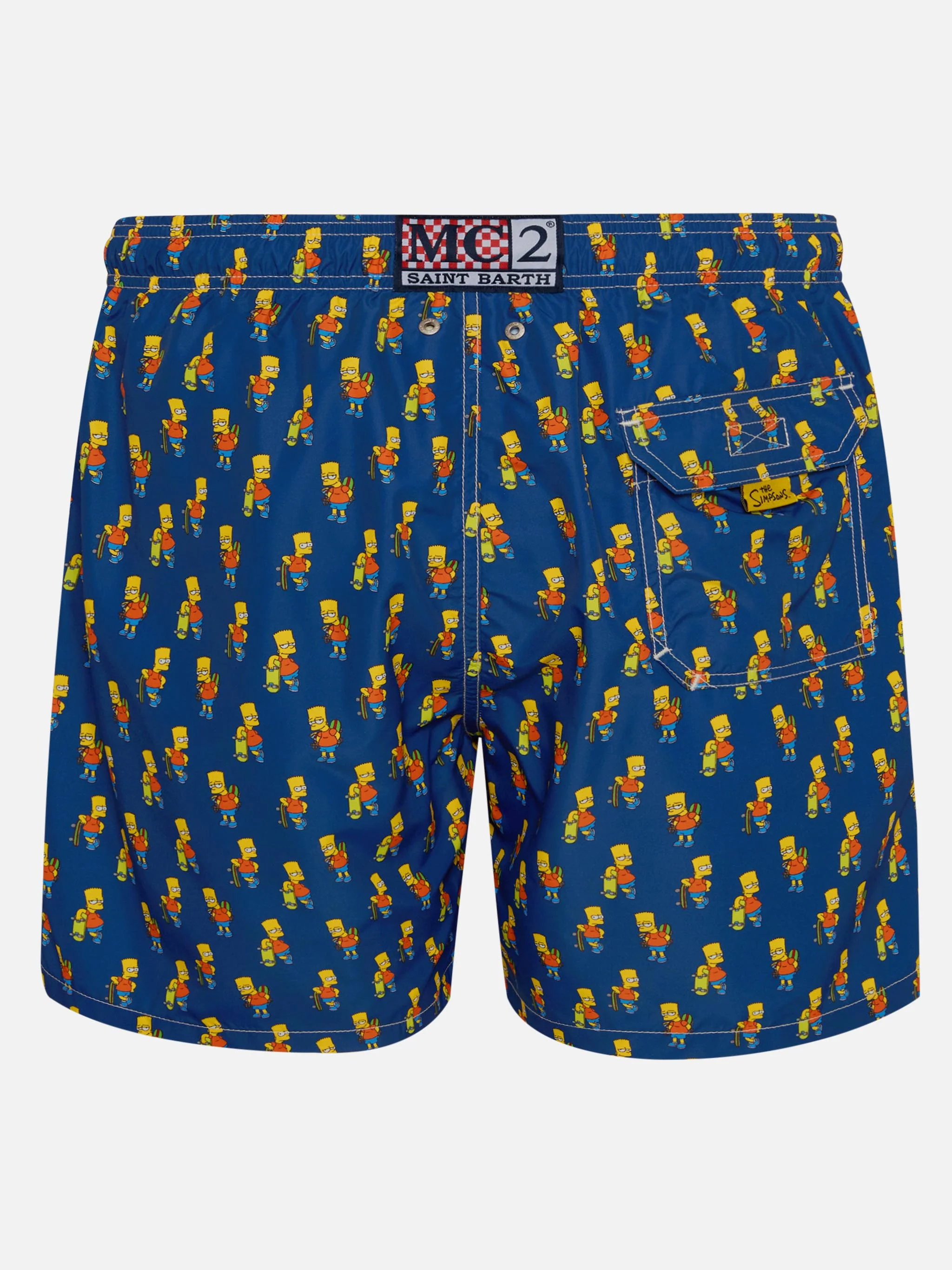 Lighting Micro Fantasy blue Bart skateboard swim shorts | Special Edition - Image 2
