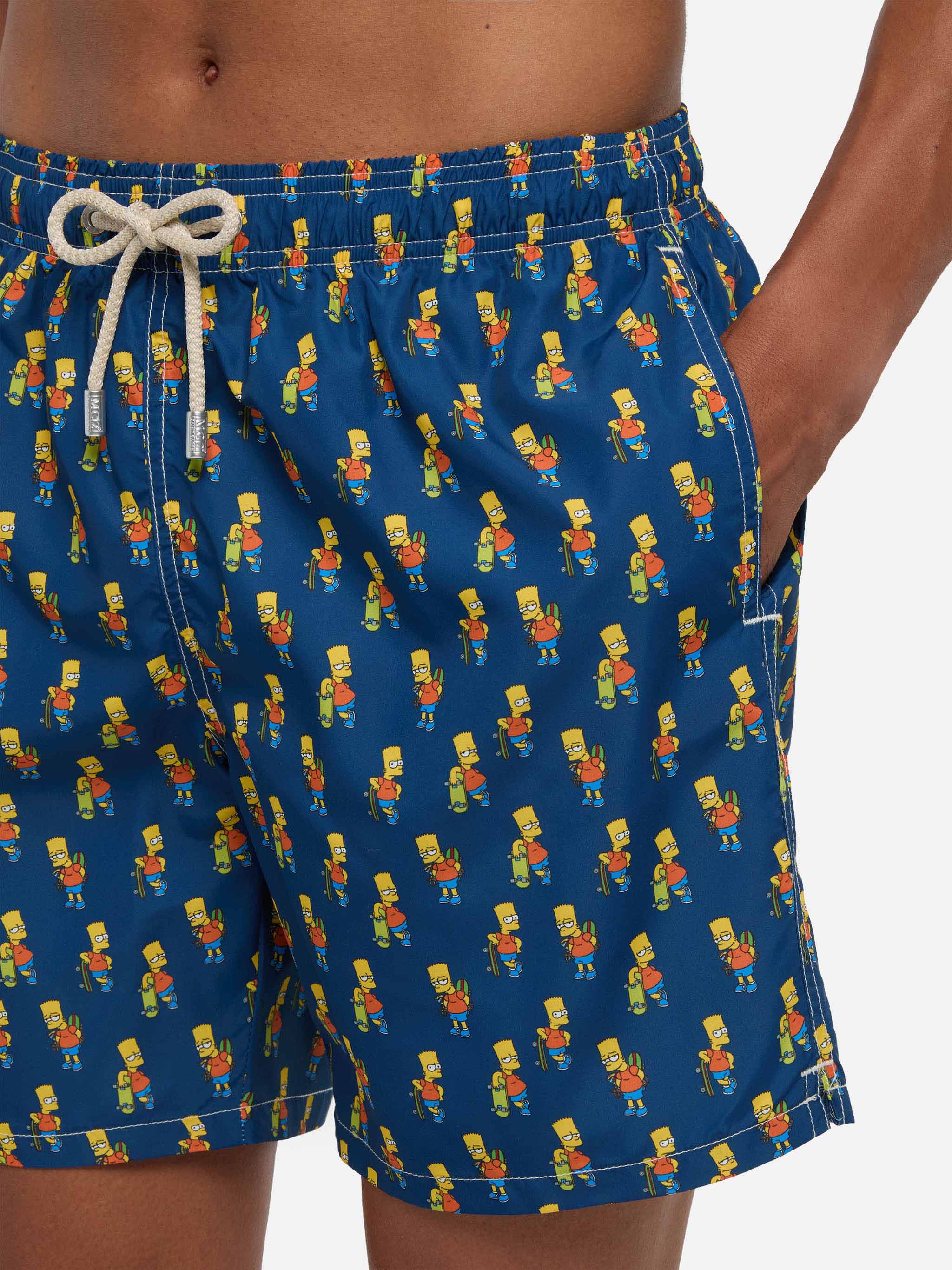 Lighting Micro Fantasy blue Bart skateboard swim shorts | Special Edition - Image 4