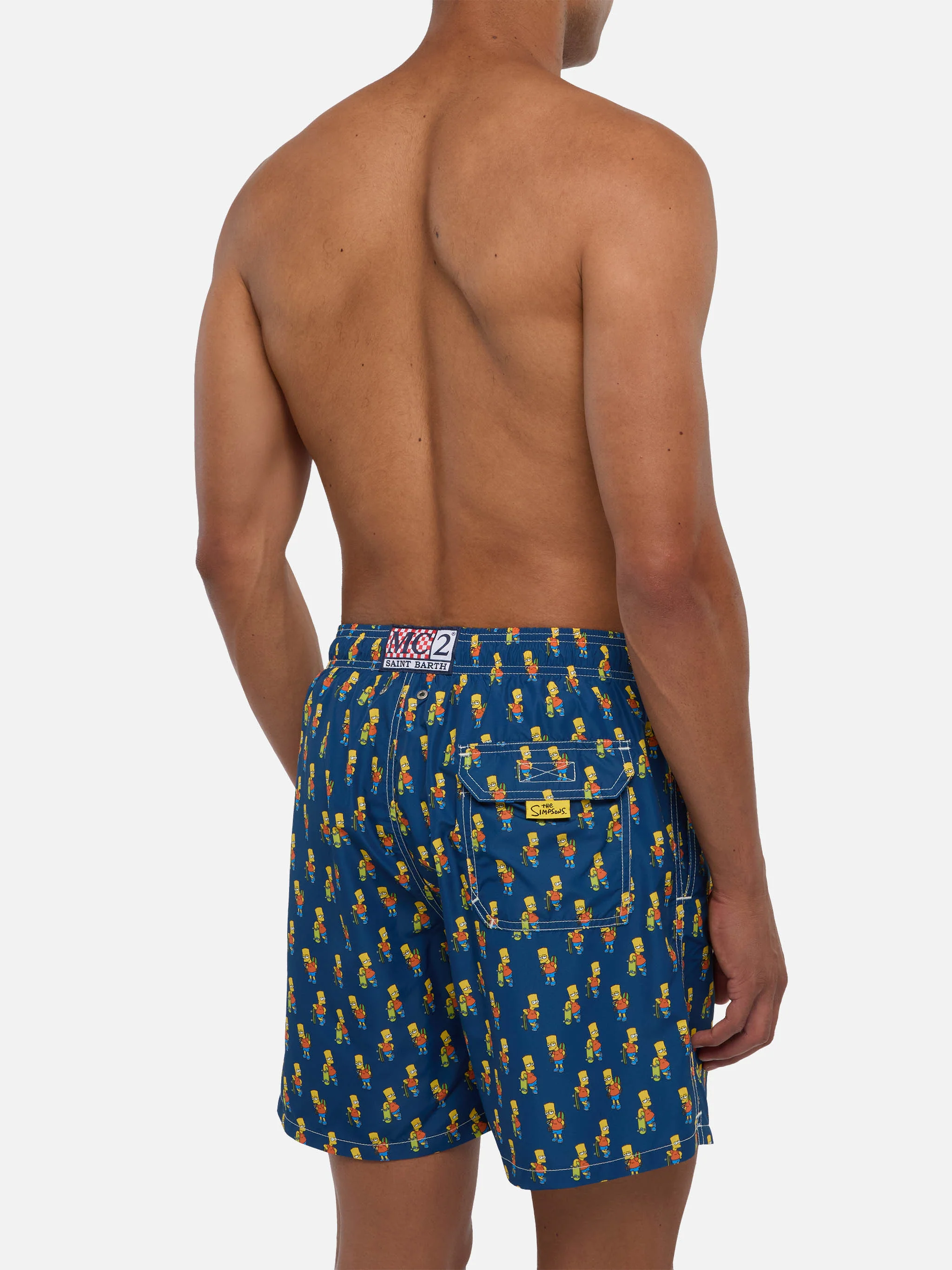 Lighting Micro Fantasy blue Bart skateboard swim shorts | Special Edition - Image 5