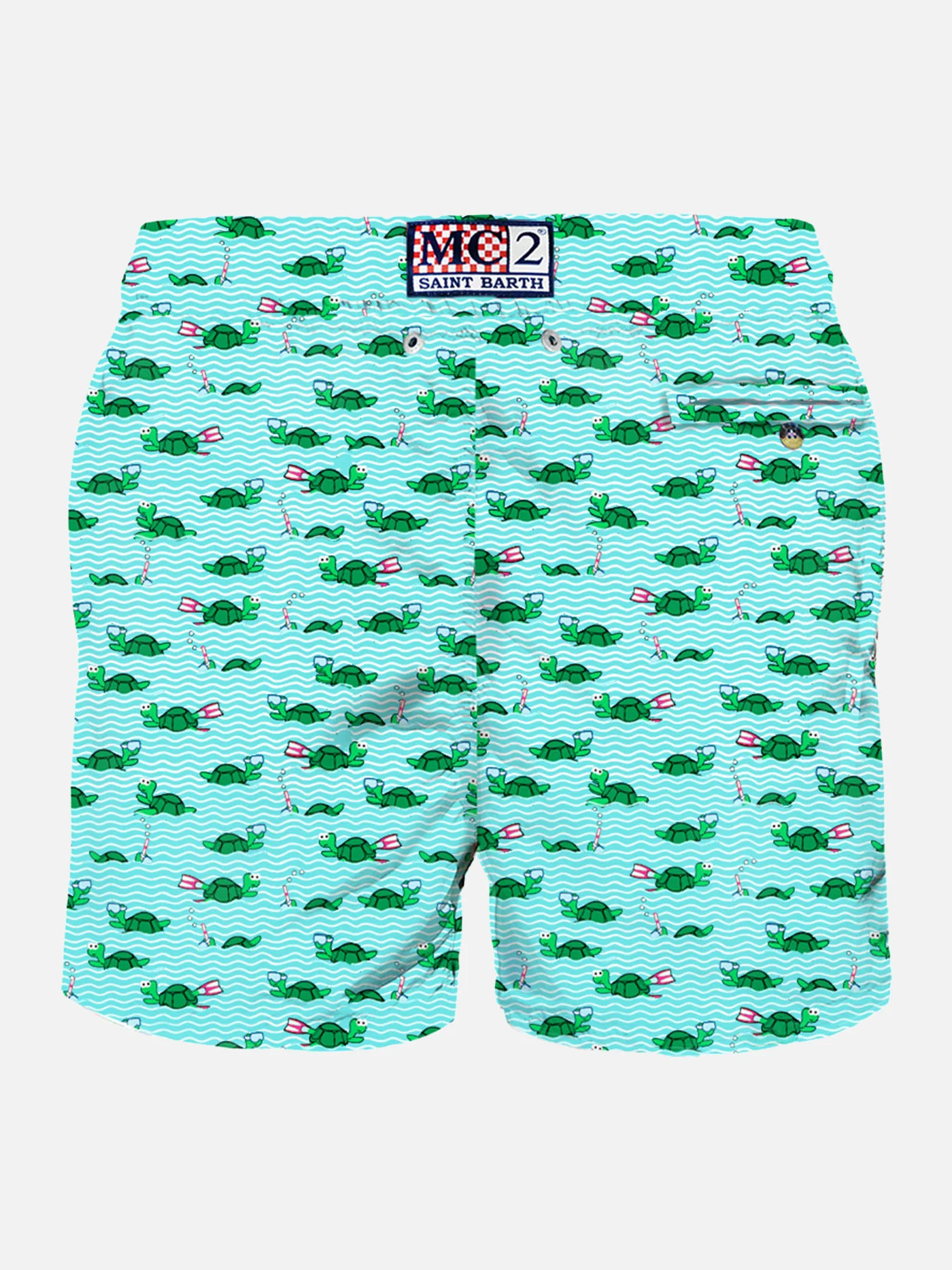 Lighting turtle print swim shorts - Image 2