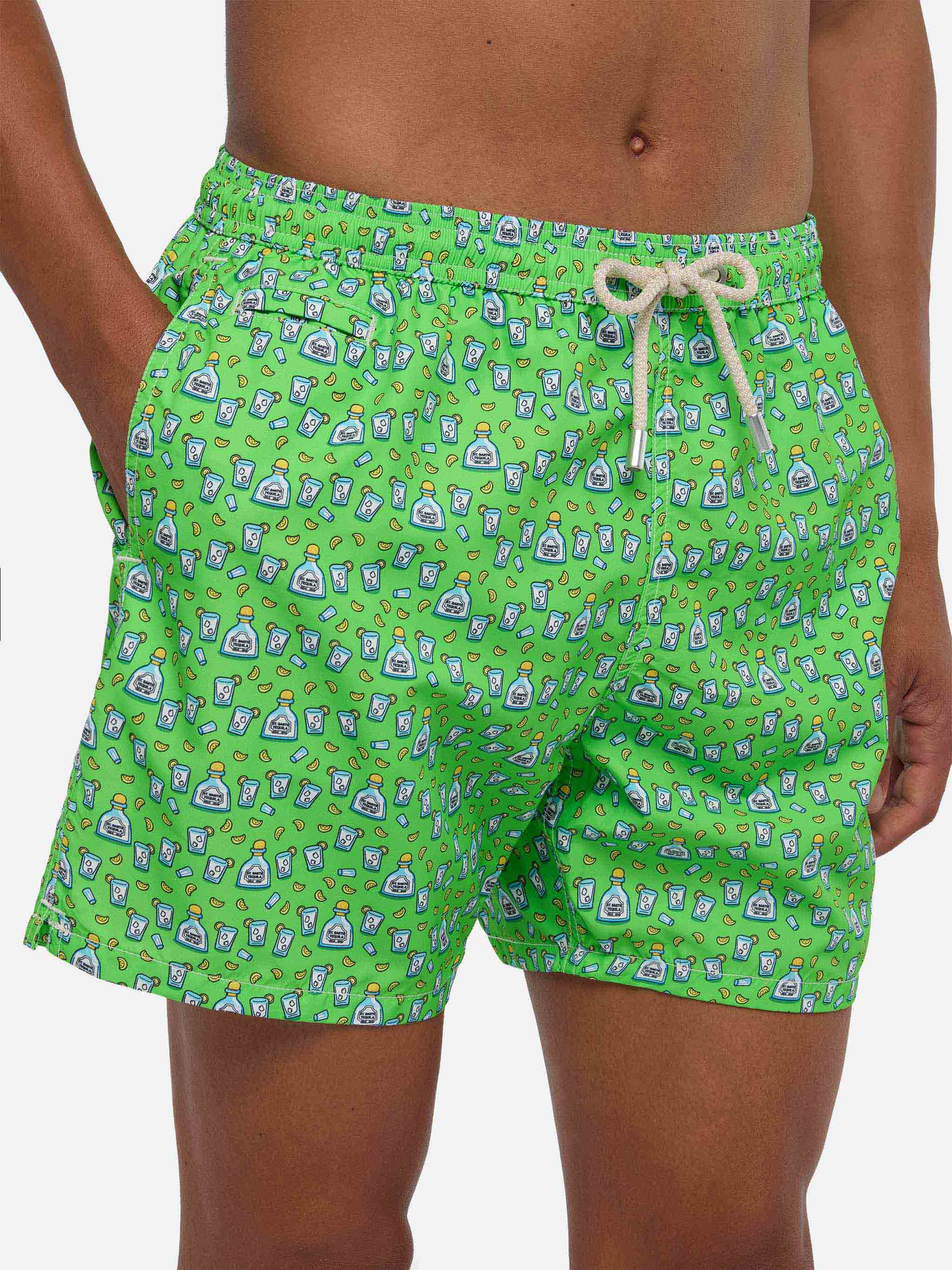 Lighting tequila print swim shorts - Image 4