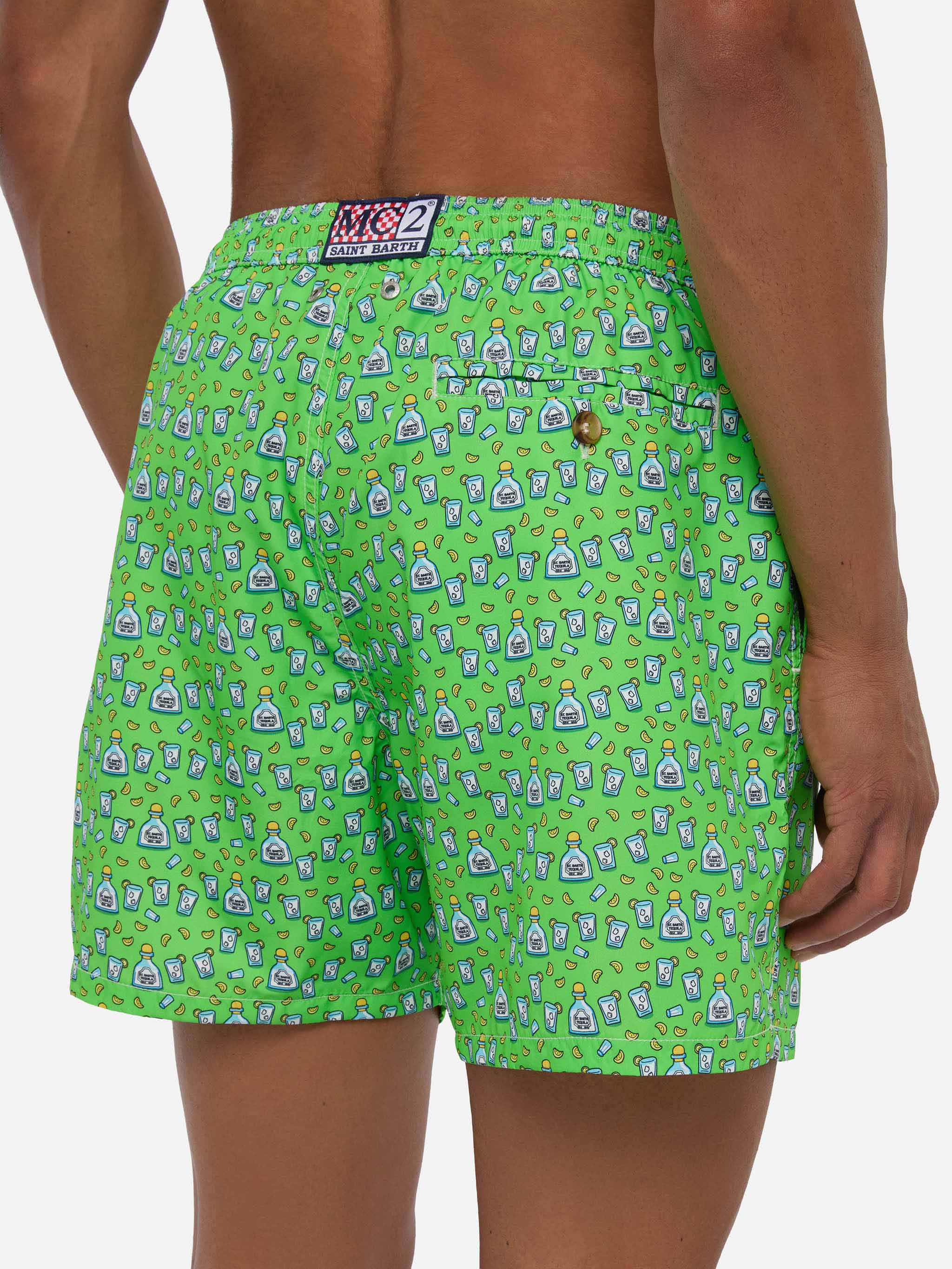 Lighting tequila print swim shorts - Image 6