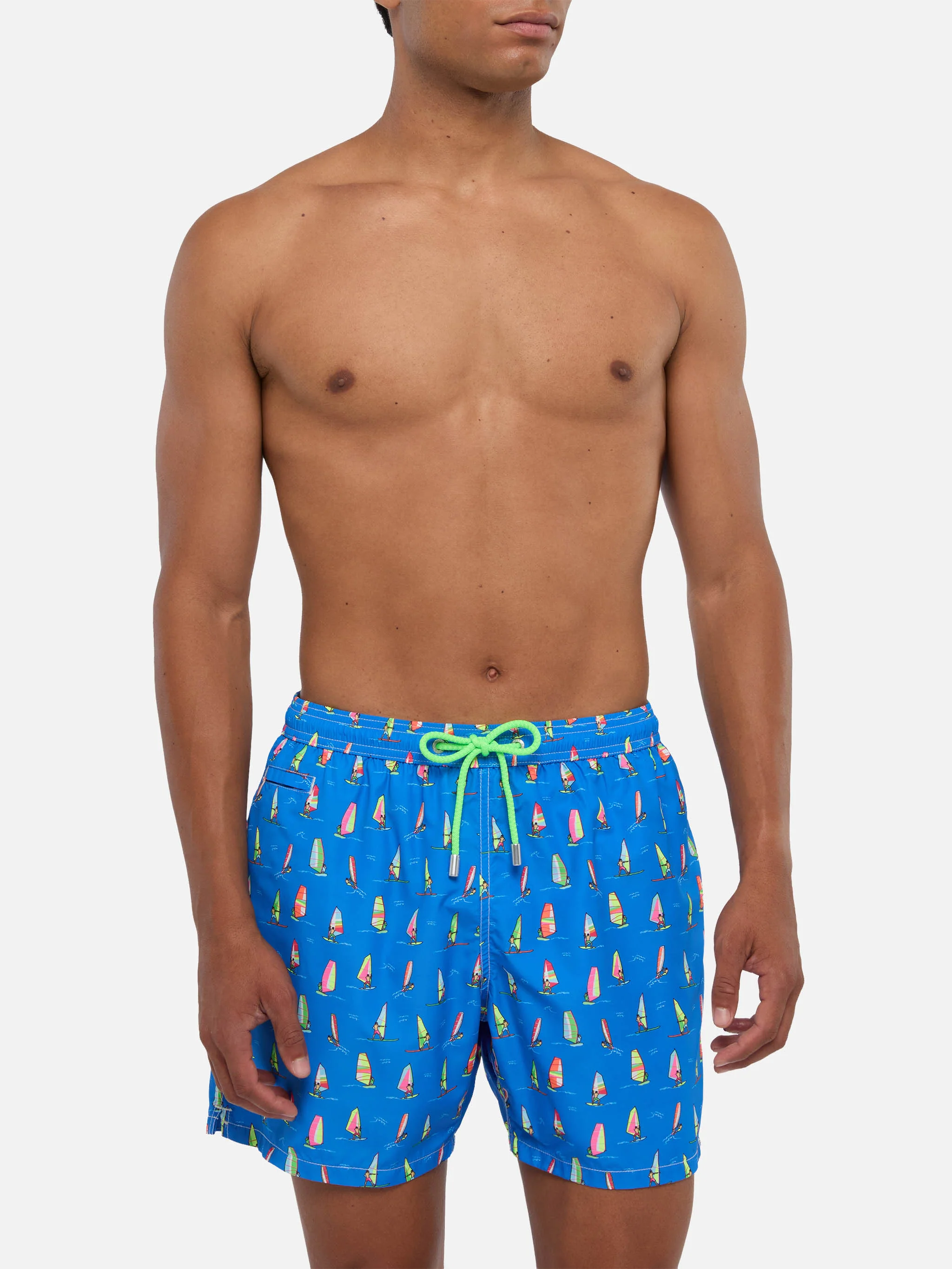 Lighting windsurf print swim shorts - Image 3