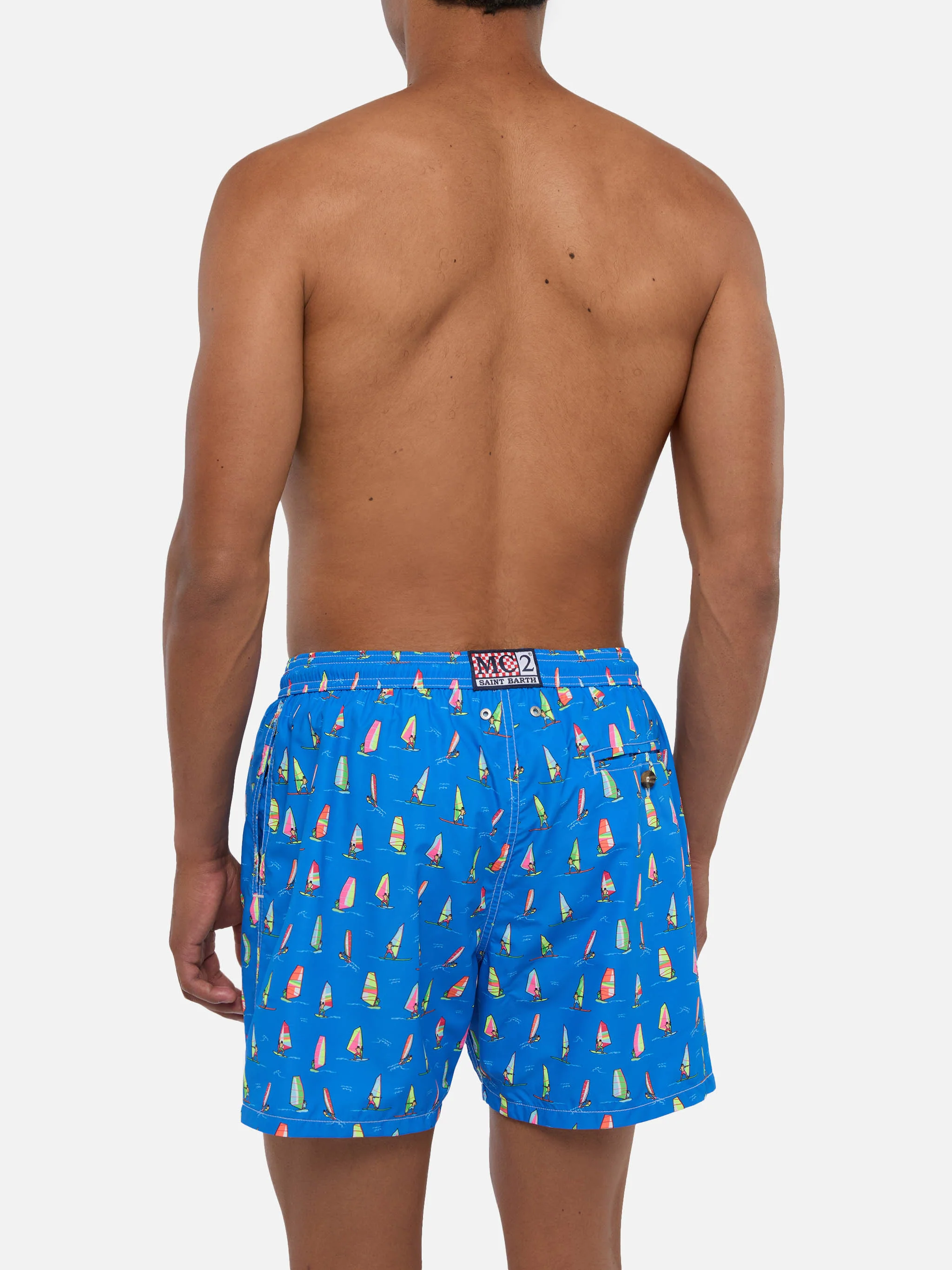 Lighting windsurf print swim shorts - Image 5