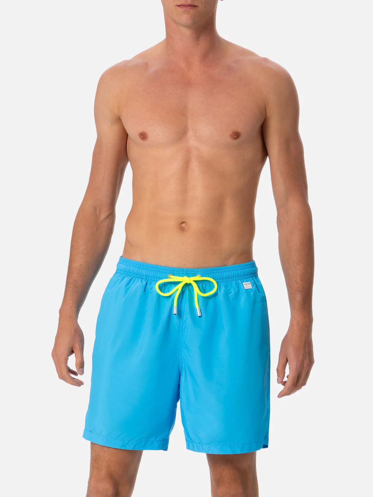 Ultralight Pantone swim shorts in aqua blue | Special Edition - Image 4