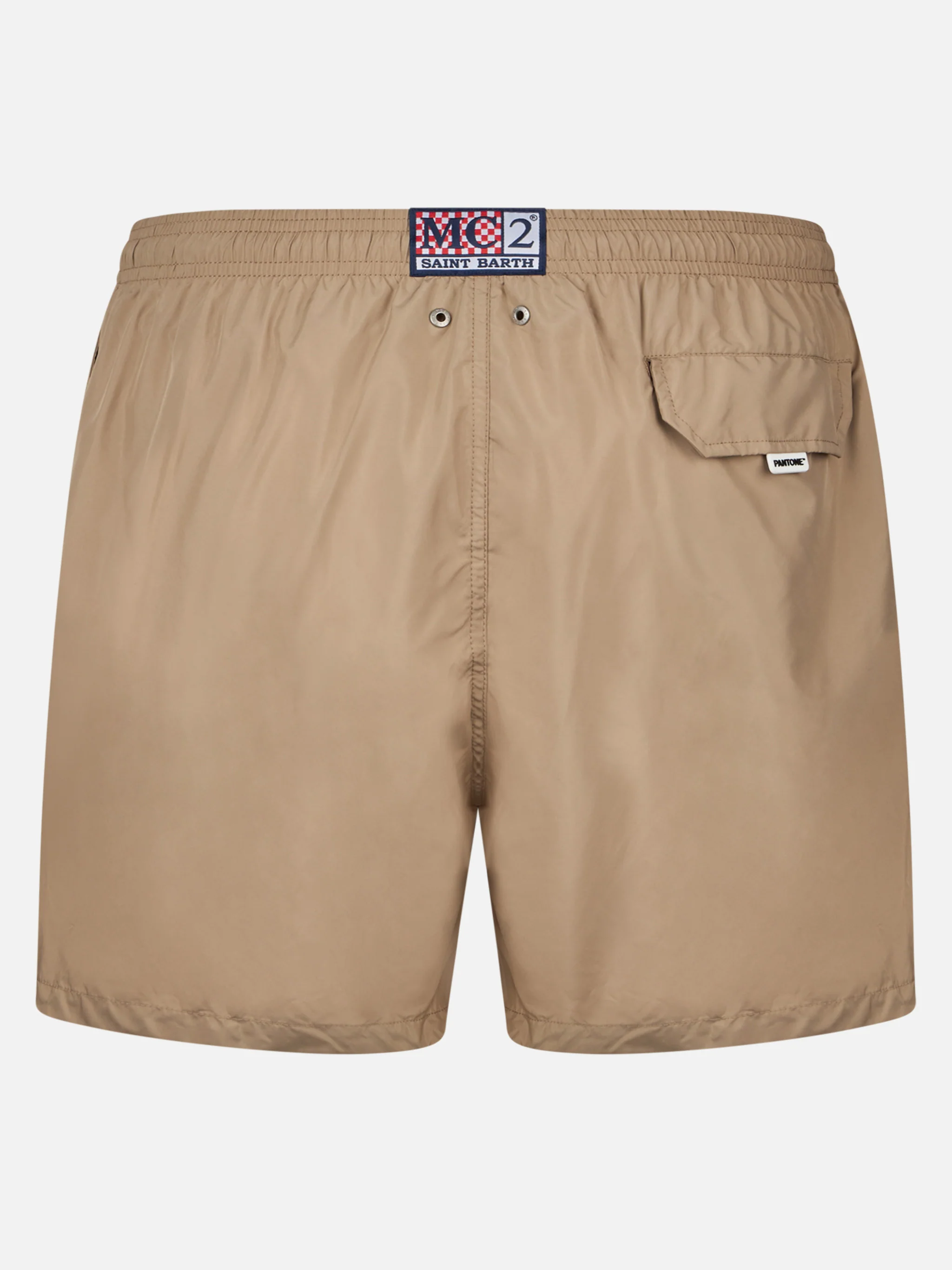 Ultralight Pantone swim shorts in beige | PANTONE® SPECIAL EDITION - Image 2
